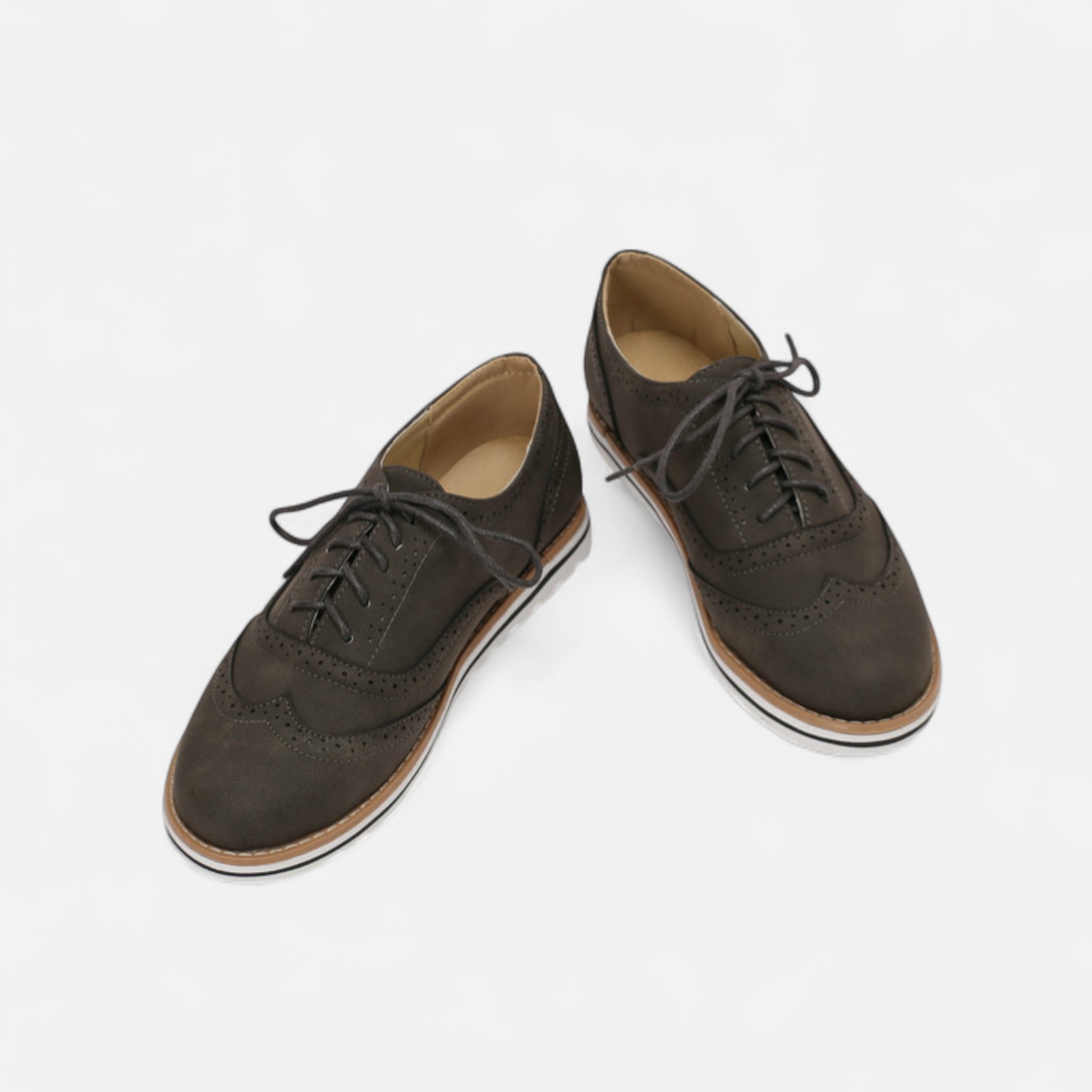 Eliaro Moda | Zapatos Mujer Brogue Clásicos con Cordones