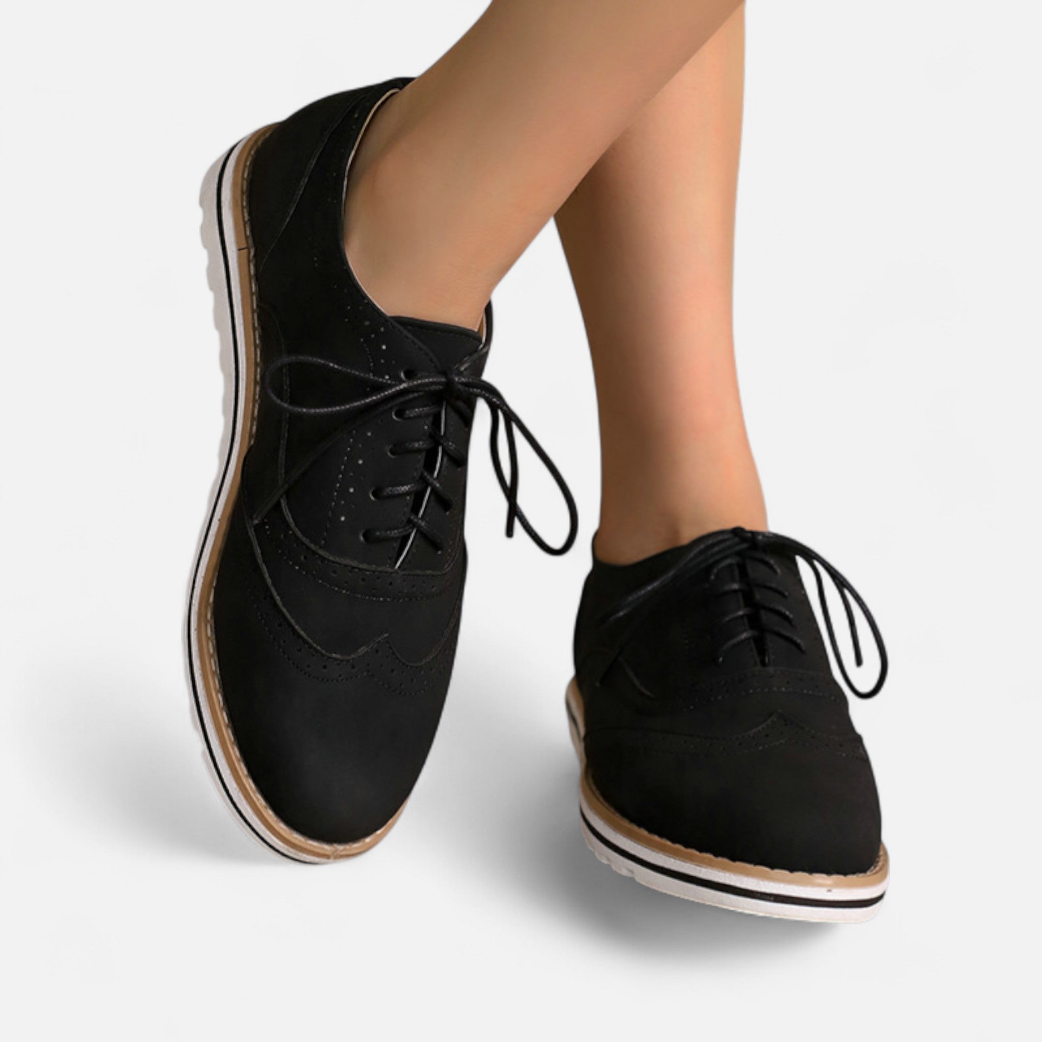 Eliaro Moda | Zapatos Mujer Brogue Clásicos con Cordones
