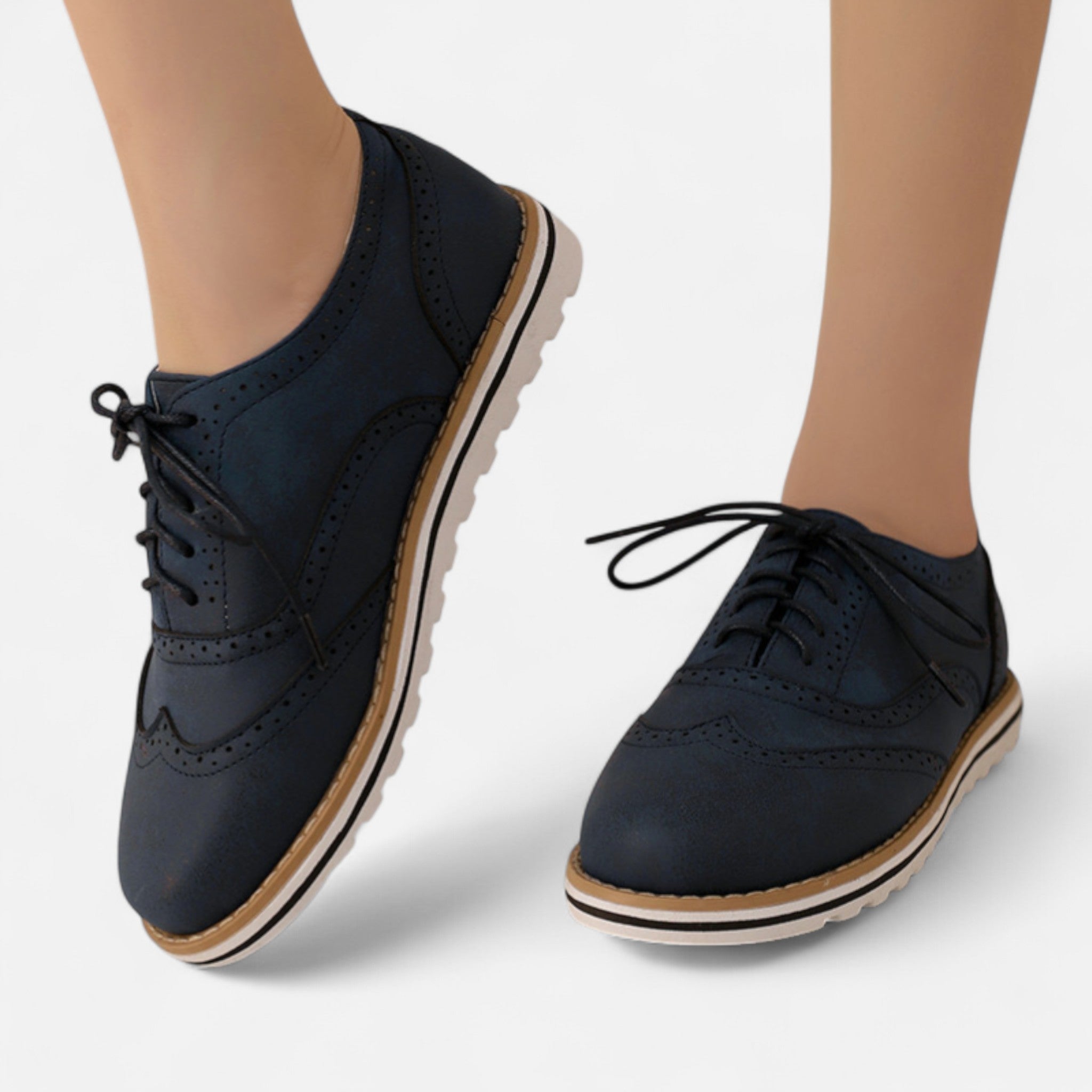 Eliaro Moda | Zapatos Mujer Brogue Clásicos con Cordones