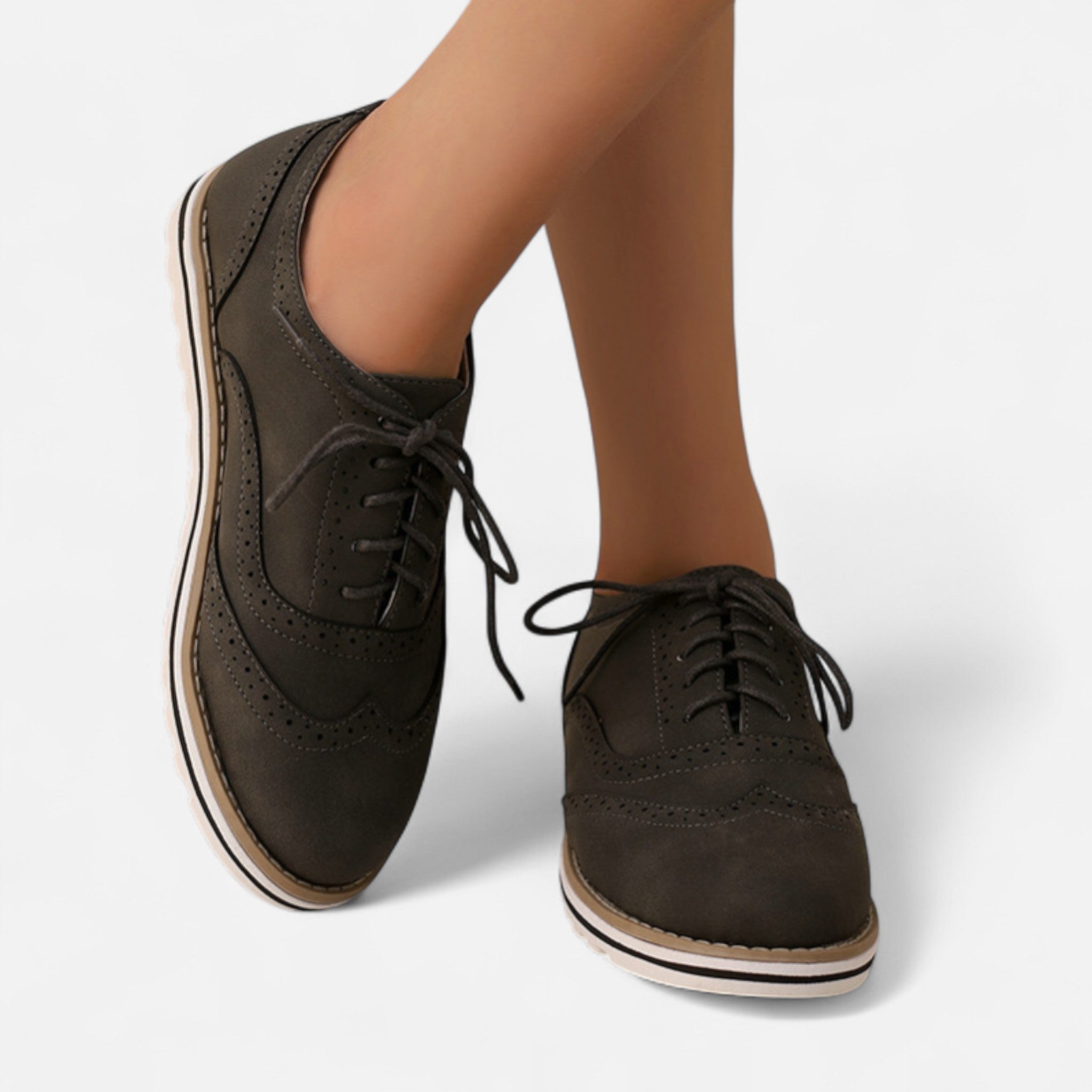 Eliaro Moda | Zapatos Mujer Brogue Clásicos con Cordones