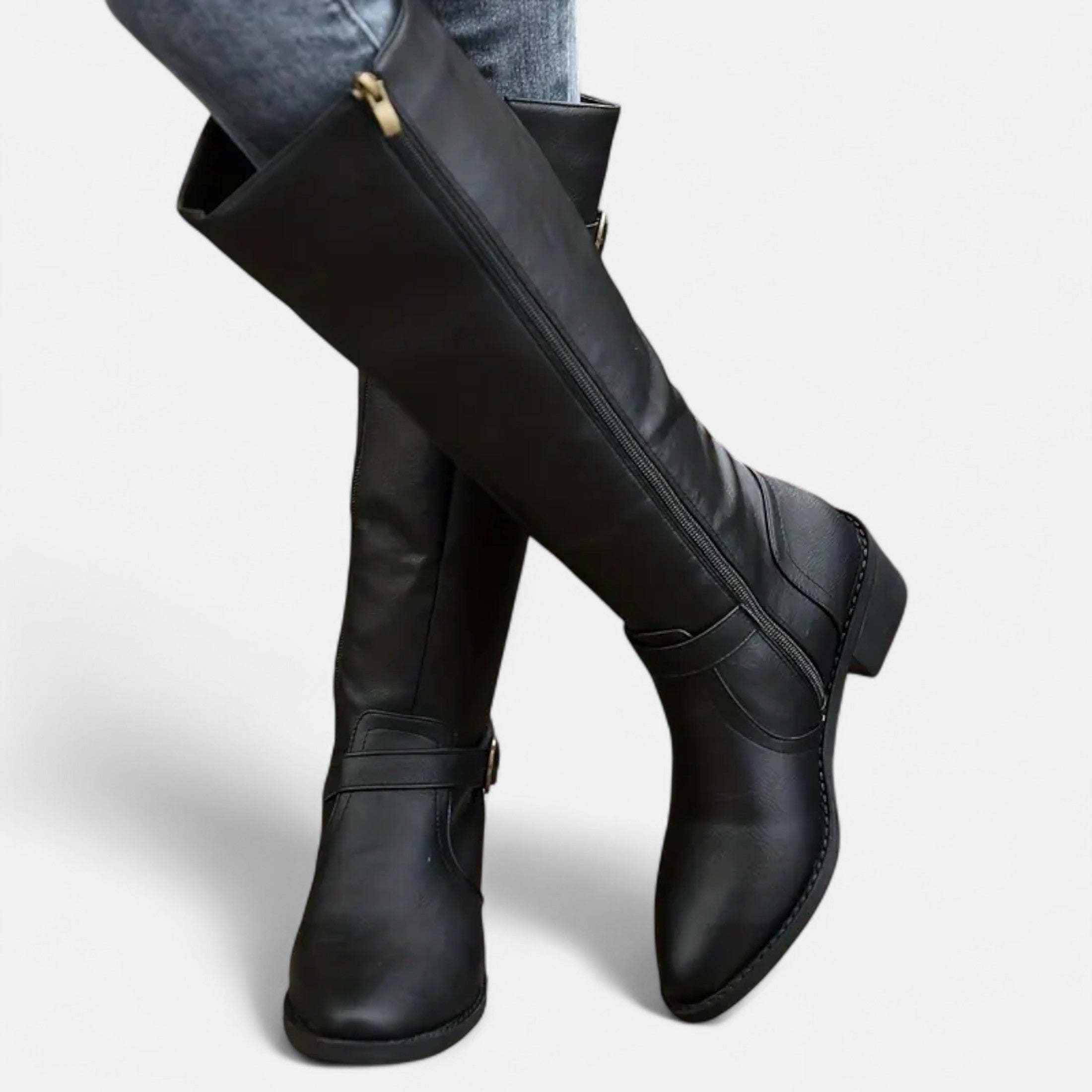 Eliaro Moda | Botas Altas Mujer Tacón Medio Elegantes