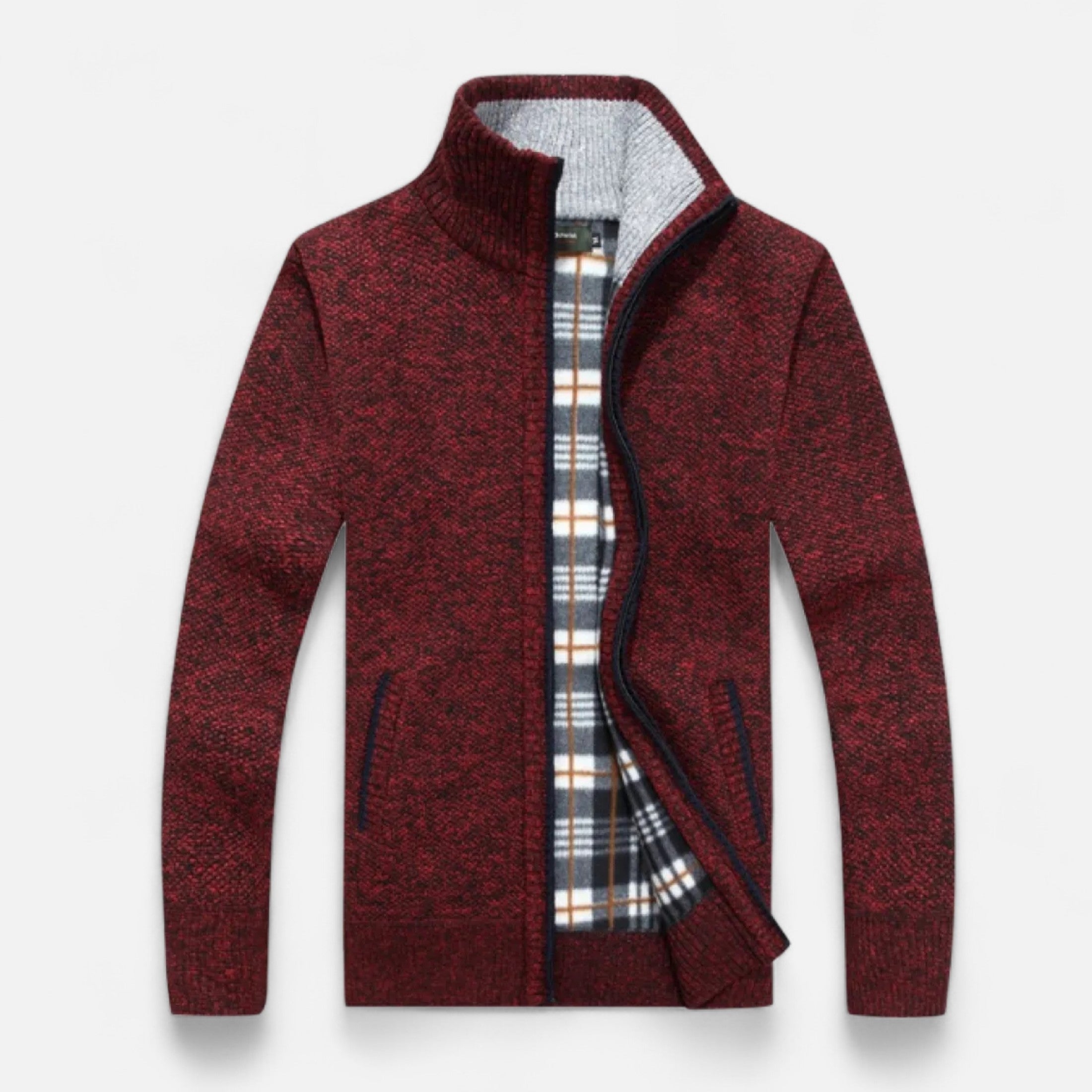 Eliaro Moda | Jersey Hombre Invierno Tejido con Cremallera