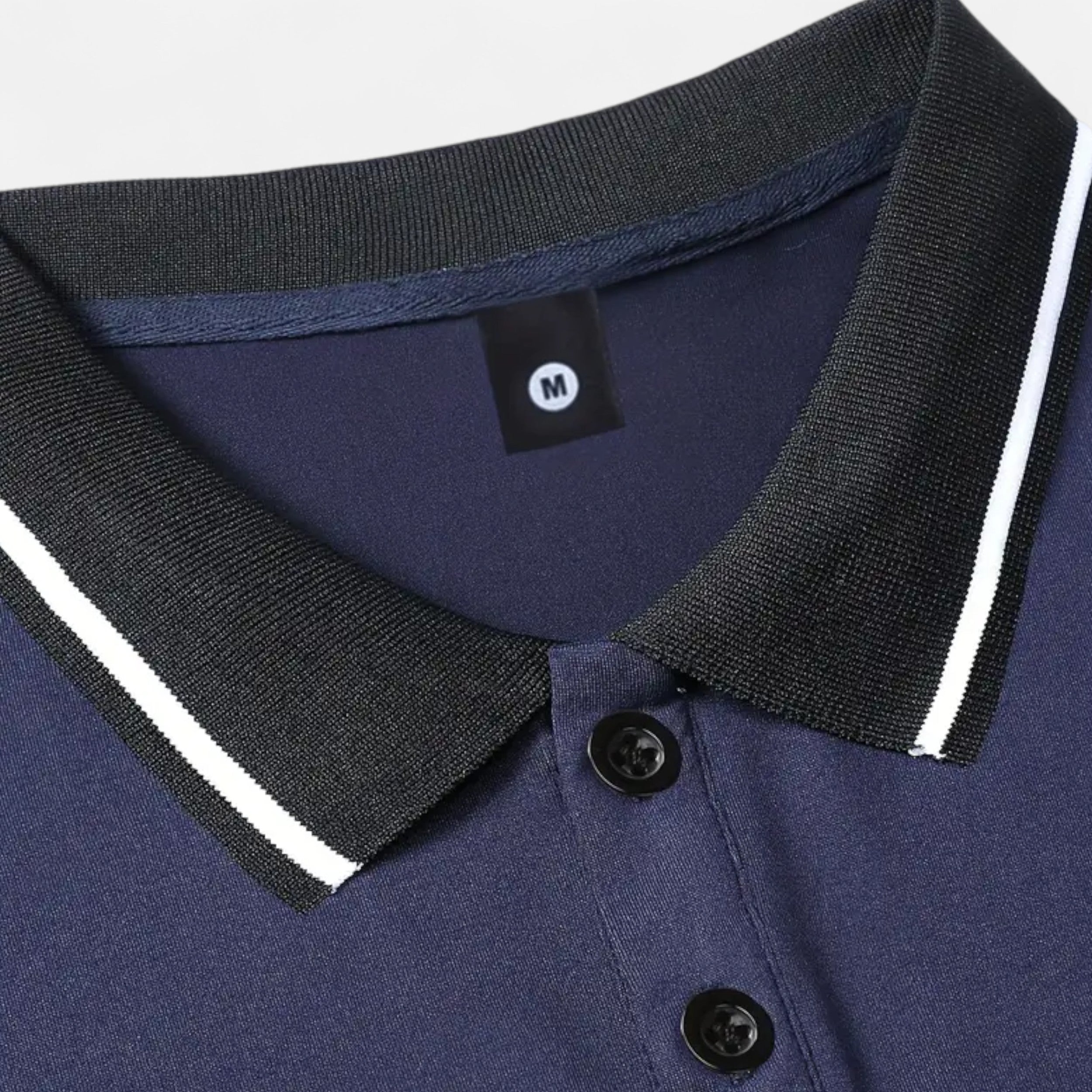 Eliaro Moda | Polo Hombre Manga Larga Estilo Rugby Casual