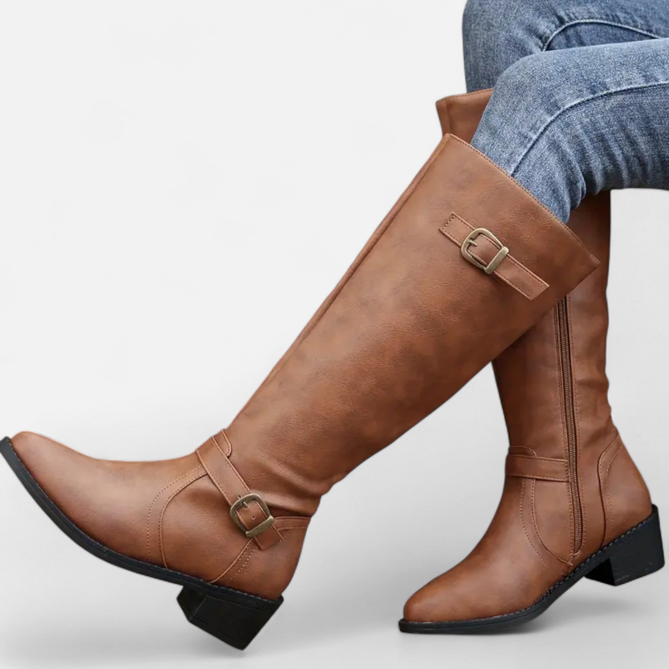 Eliaro Moda | Botas Altas Mujer Tacón Medio Elegantes