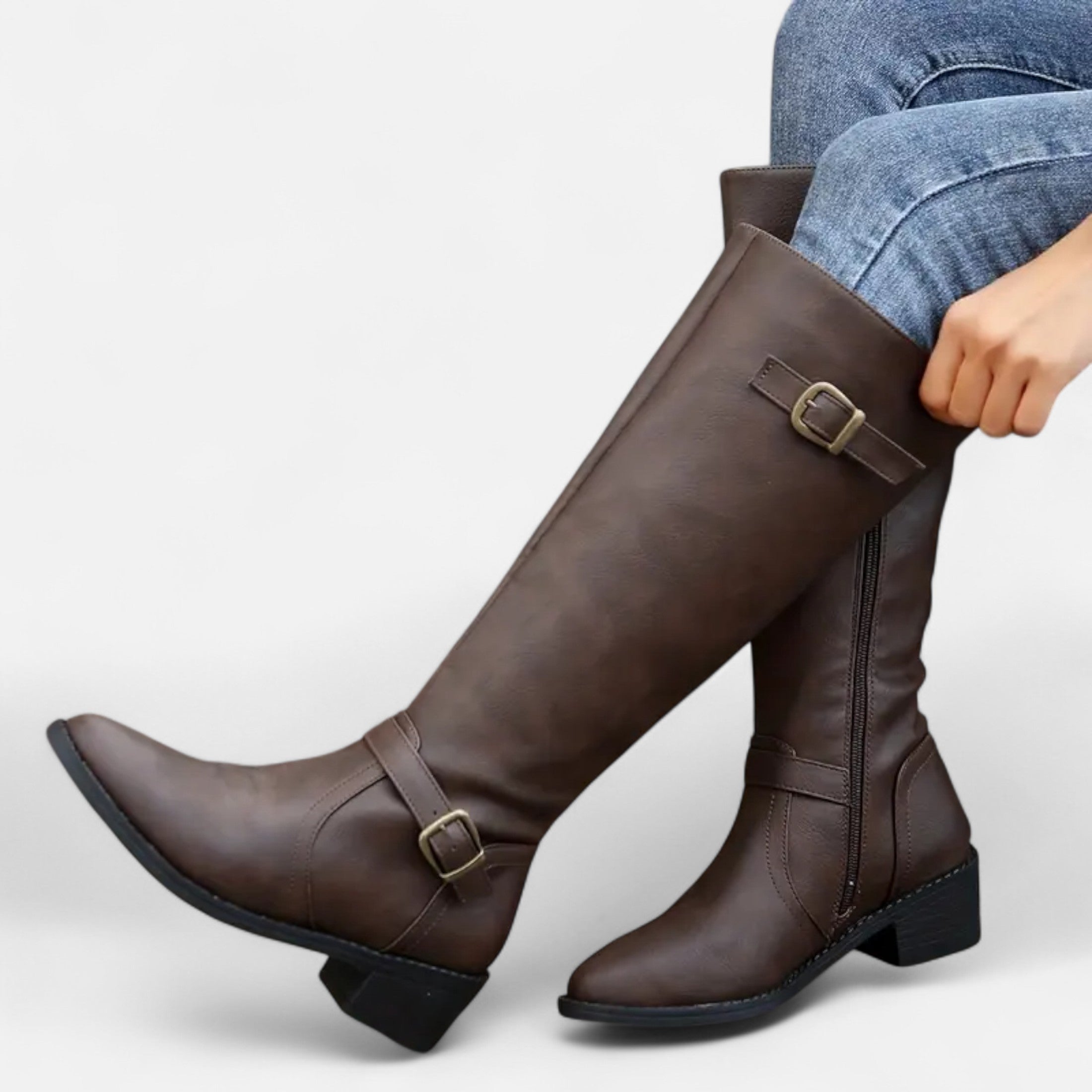 Eliaro Moda | Botas Altas Mujer Tacón Medio Elegantes