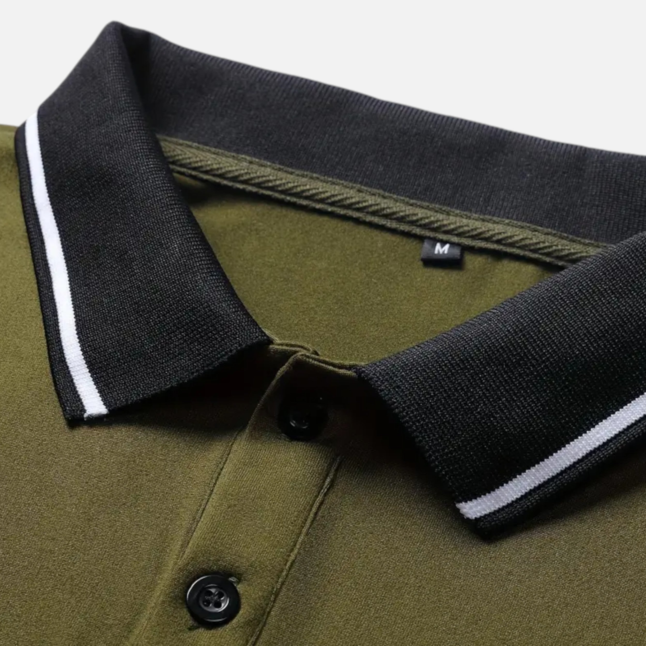 Eliaro Moda | Polo Hombre Manga Larga Estilo Rugby Casual