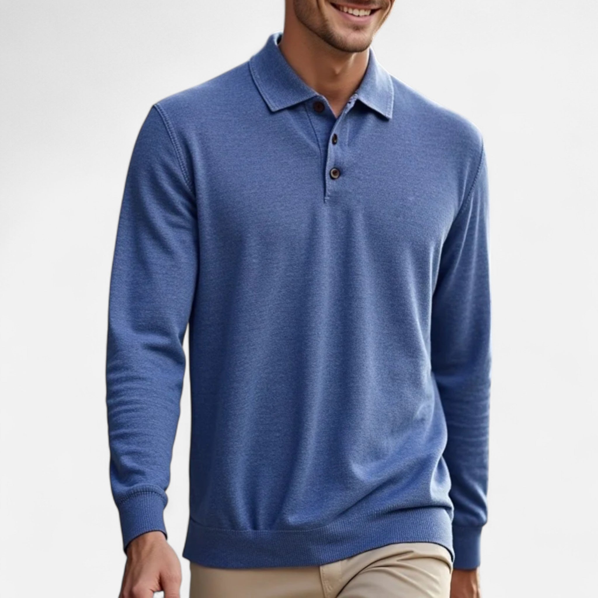 Eliaro Moda | Polo Hombre Cachemira Premium Estilo Nórdico