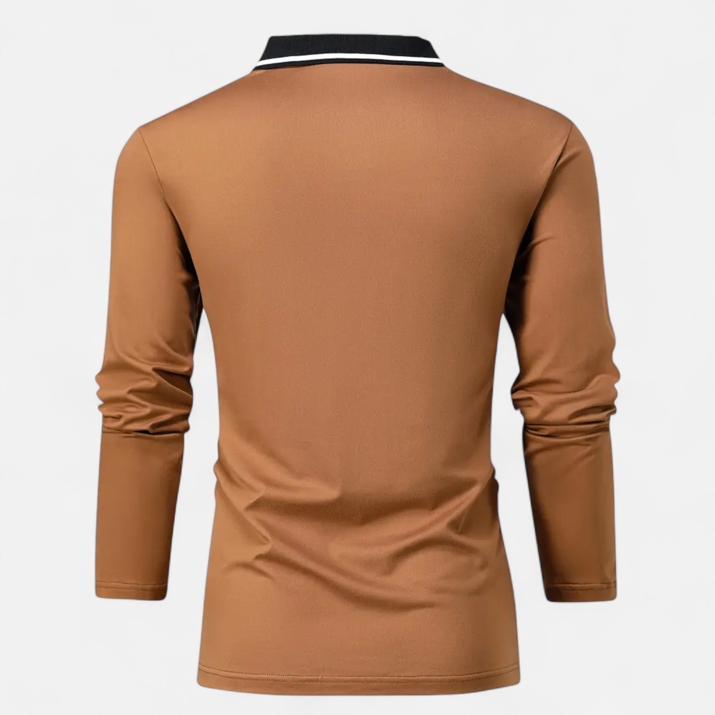 Eliaro Moda | Polo Hombre Manga Larga Estilo Rugby Casual