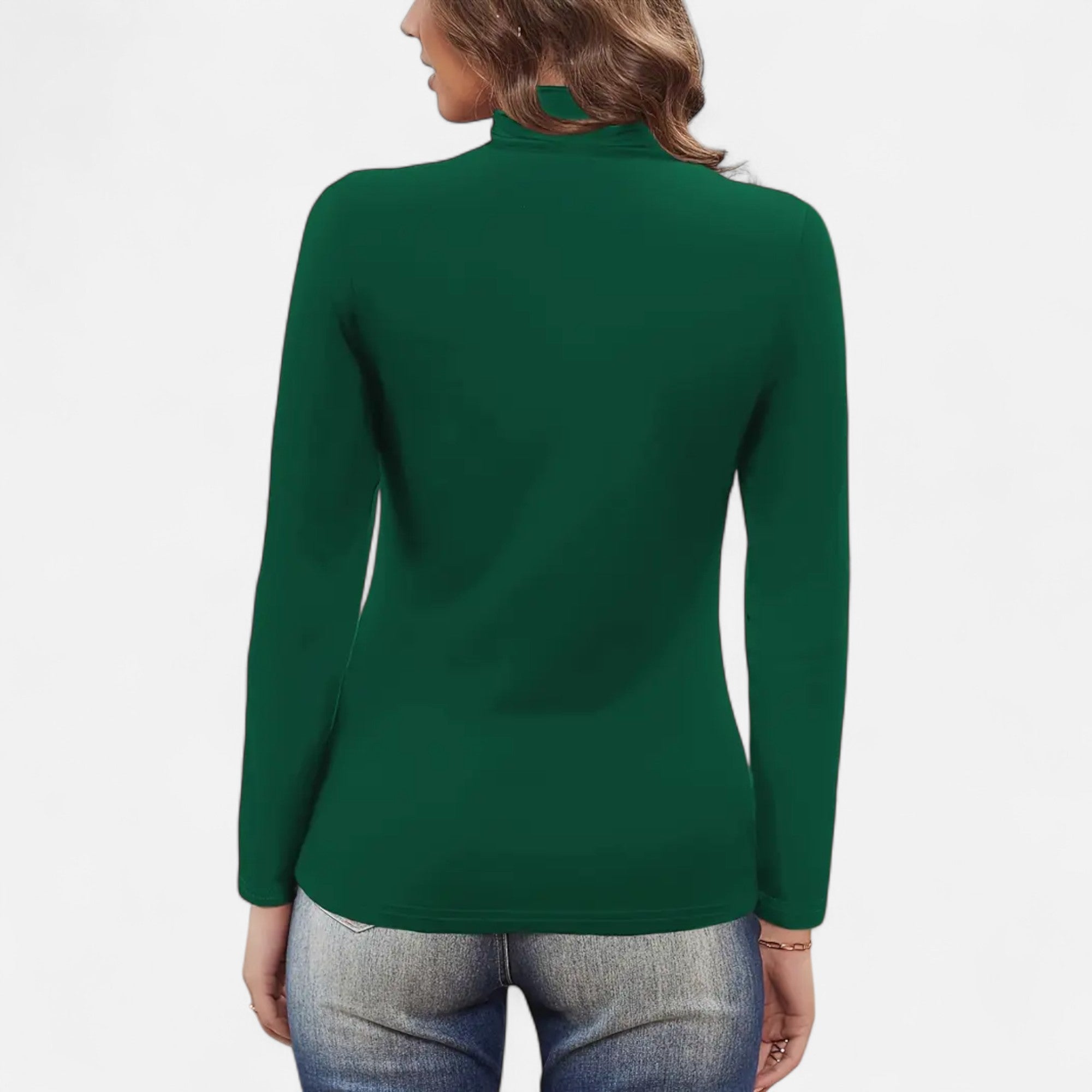 Eliaro Moda | Blusa Mujer Cuello Alto con Detalle Fruncido