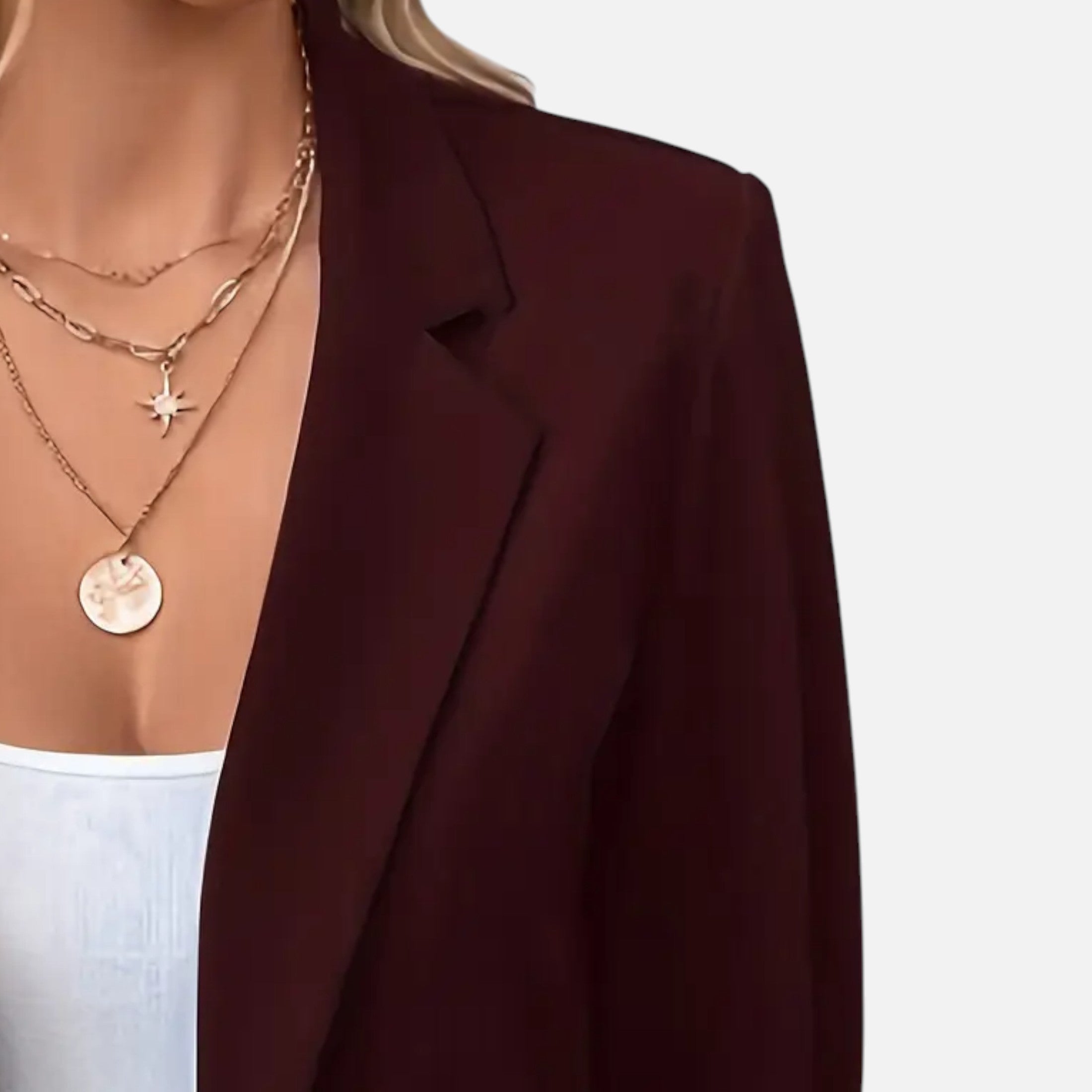 Eliaro Moda | Blazer de Estilo Clásico para Mujer