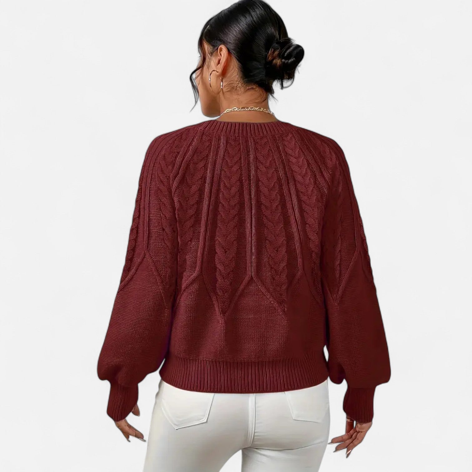 Eliaro Moda | Jersey Clásico de Manga Larga Mujer