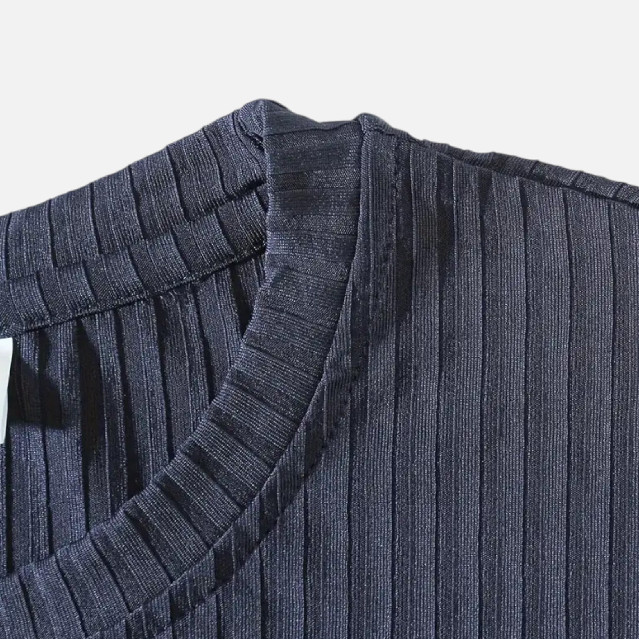 Eliaro Moda | Camiseta de Manga Larga Acanalada para Hombre