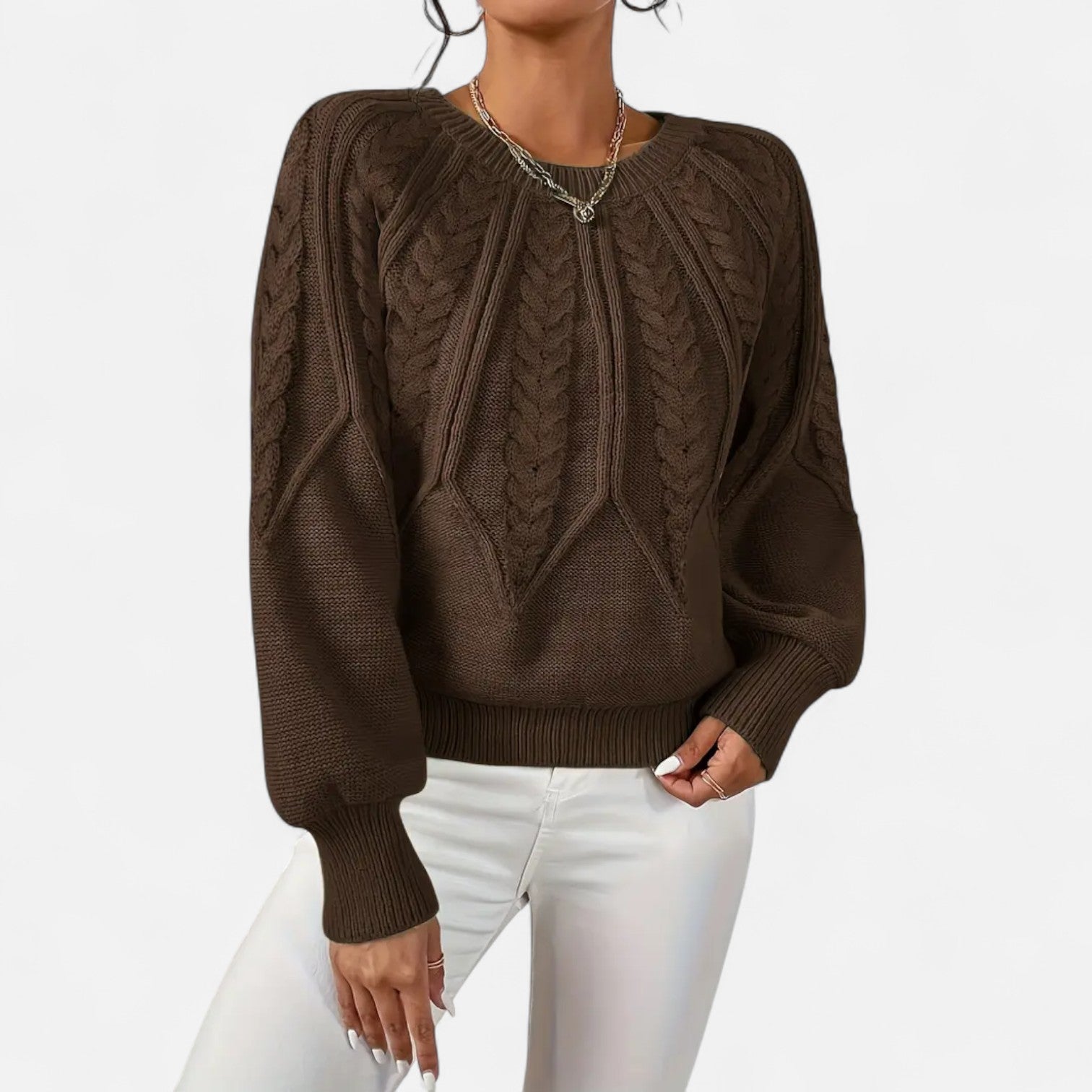 Eliaro Moda | Jersey Clásico de Manga Larga Mujer