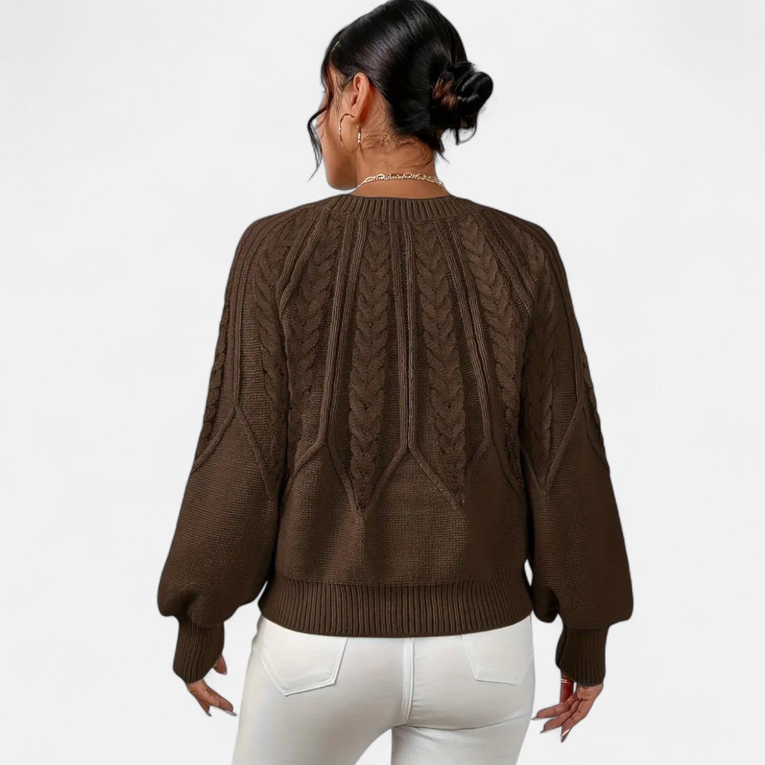 Eliaro Moda | Jersey Clásico de Manga Larga Mujer
