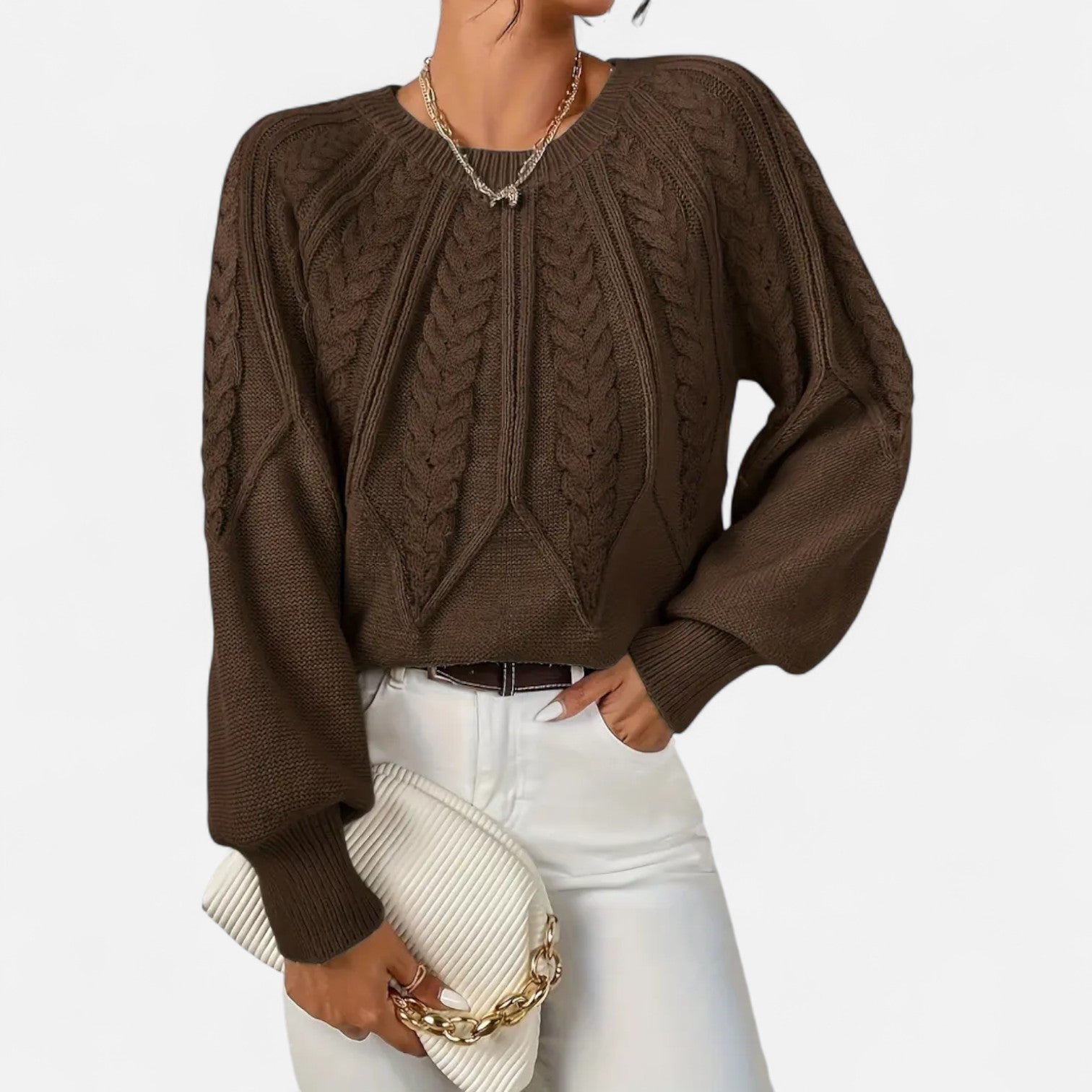 Eliaro Moda | Jersey Clásico de Manga Larga Mujer