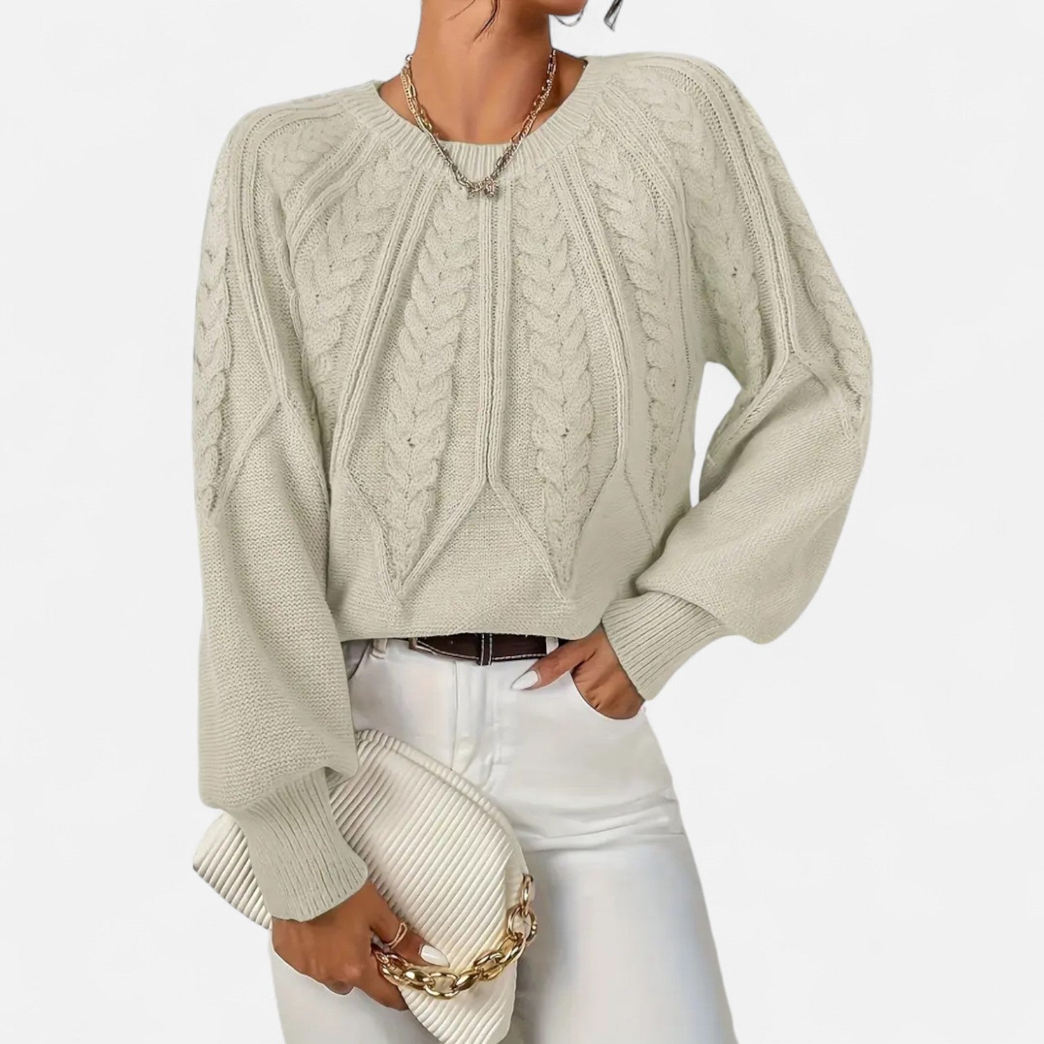 Eliaro Moda | Jersey Clásico de Manga Larga Mujer