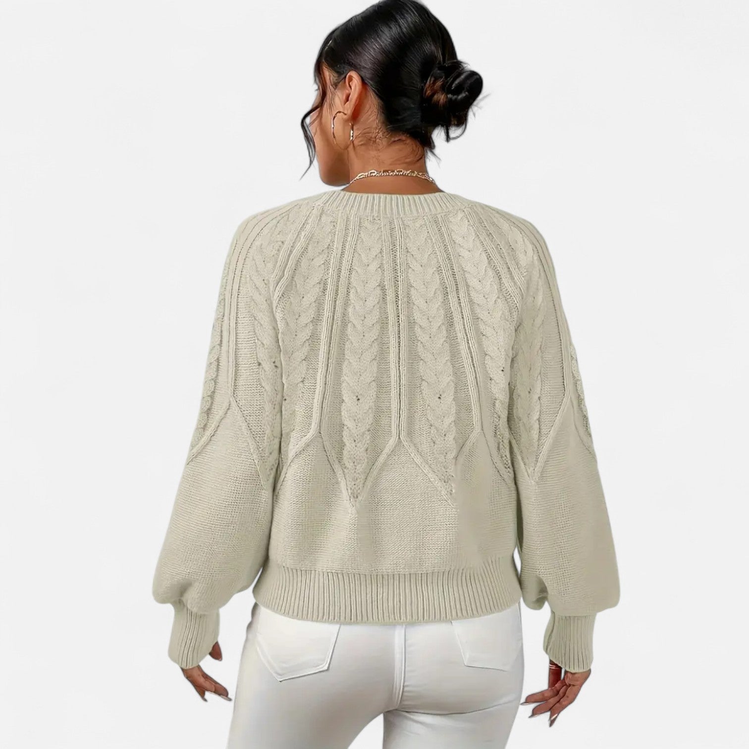 Eliaro Moda | Jersey Clásico de Manga Larga Mujer