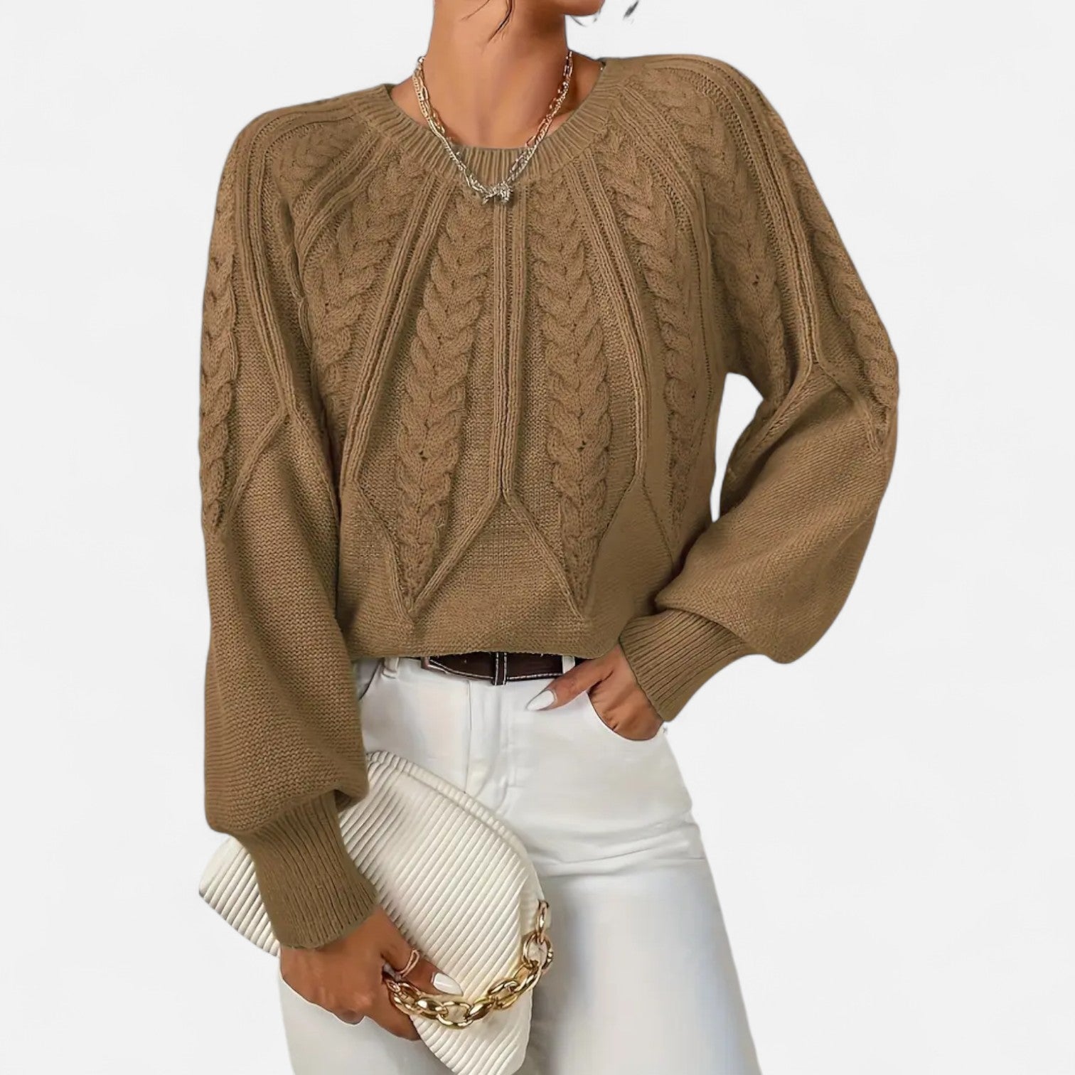 Eliaro Moda | Jersey Clásico de Manga Larga Mujer