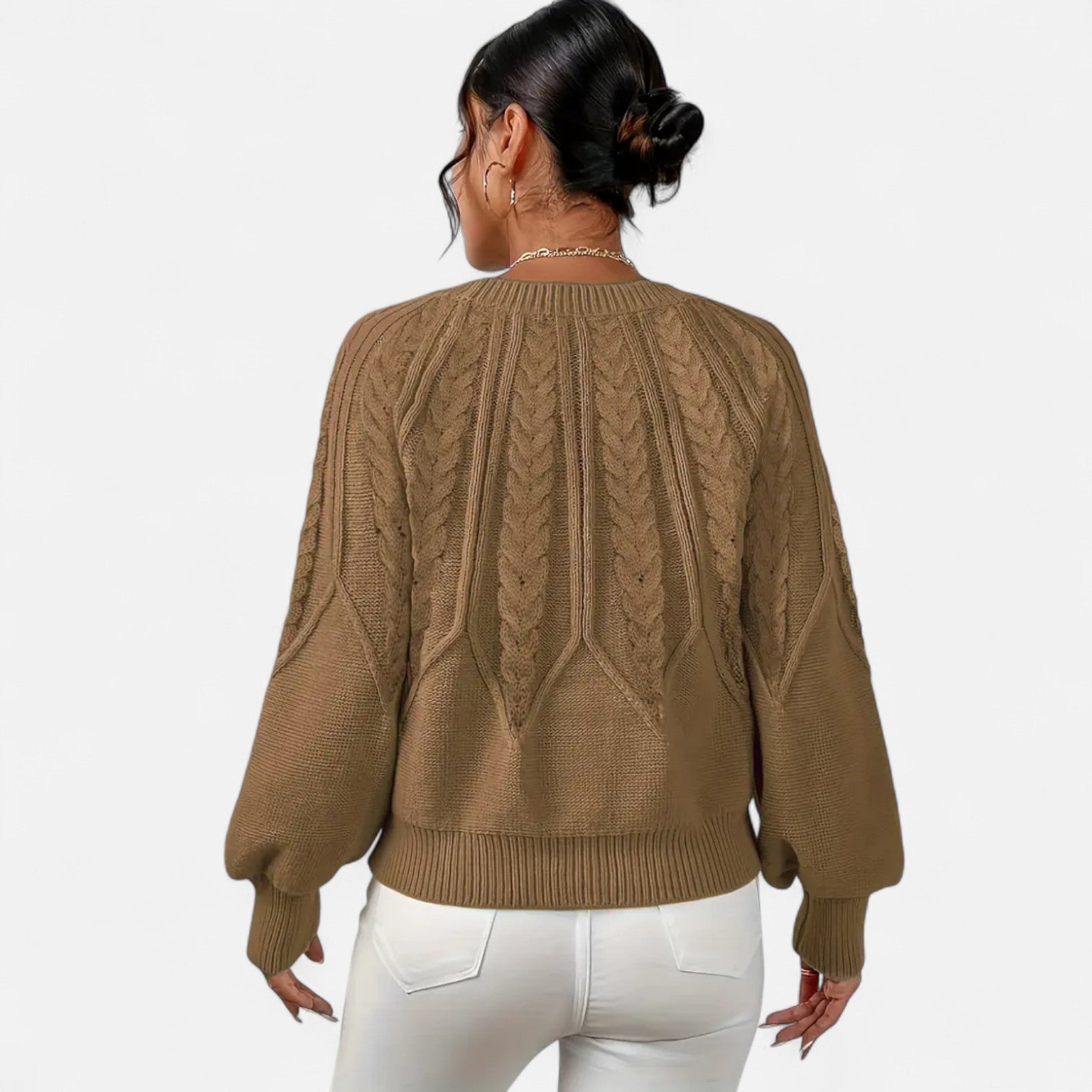 Eliaro Moda | Jersey Clásico de Manga Larga Mujer