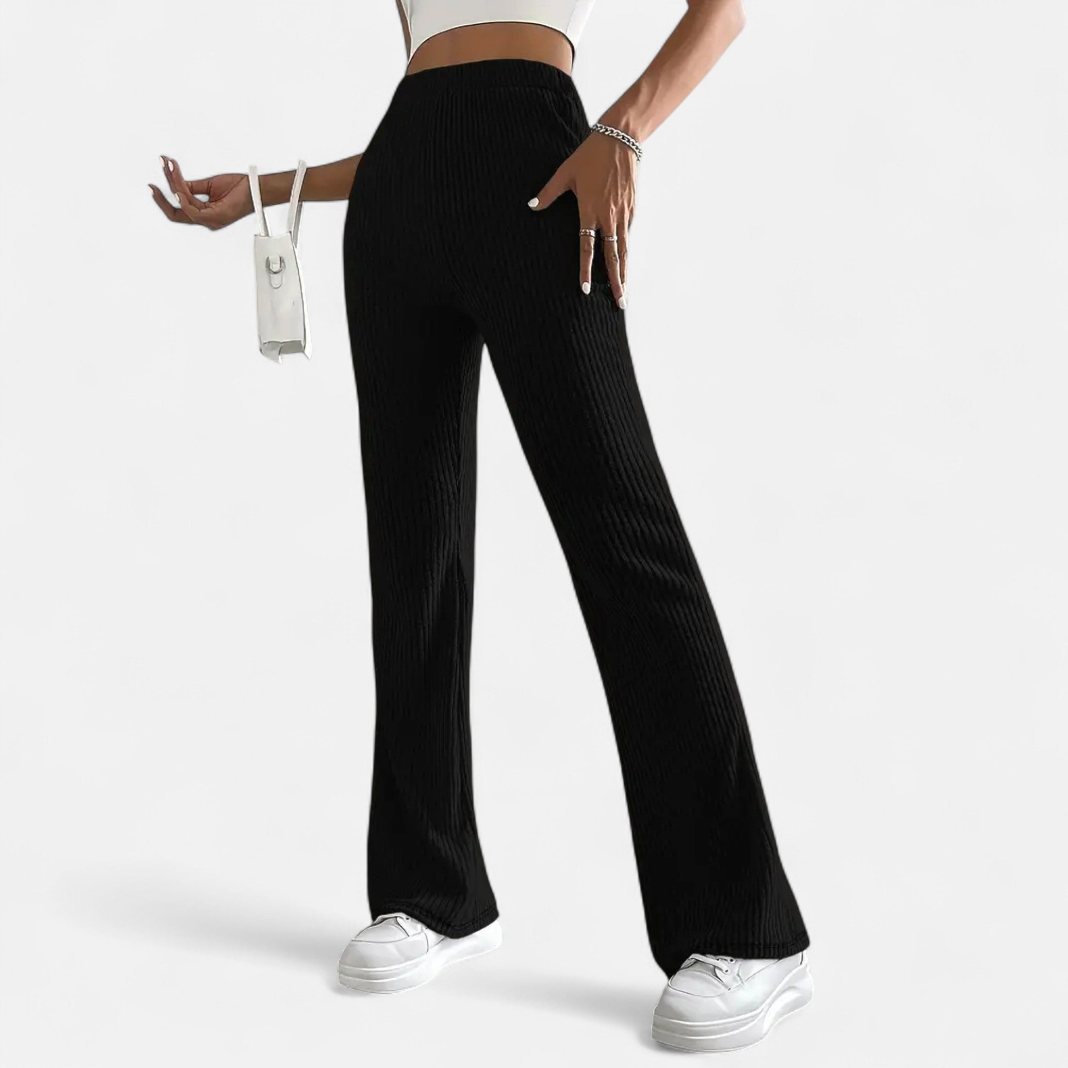 Eliaro Moda | Pantalón Elegante Cintura Alta Mujer
