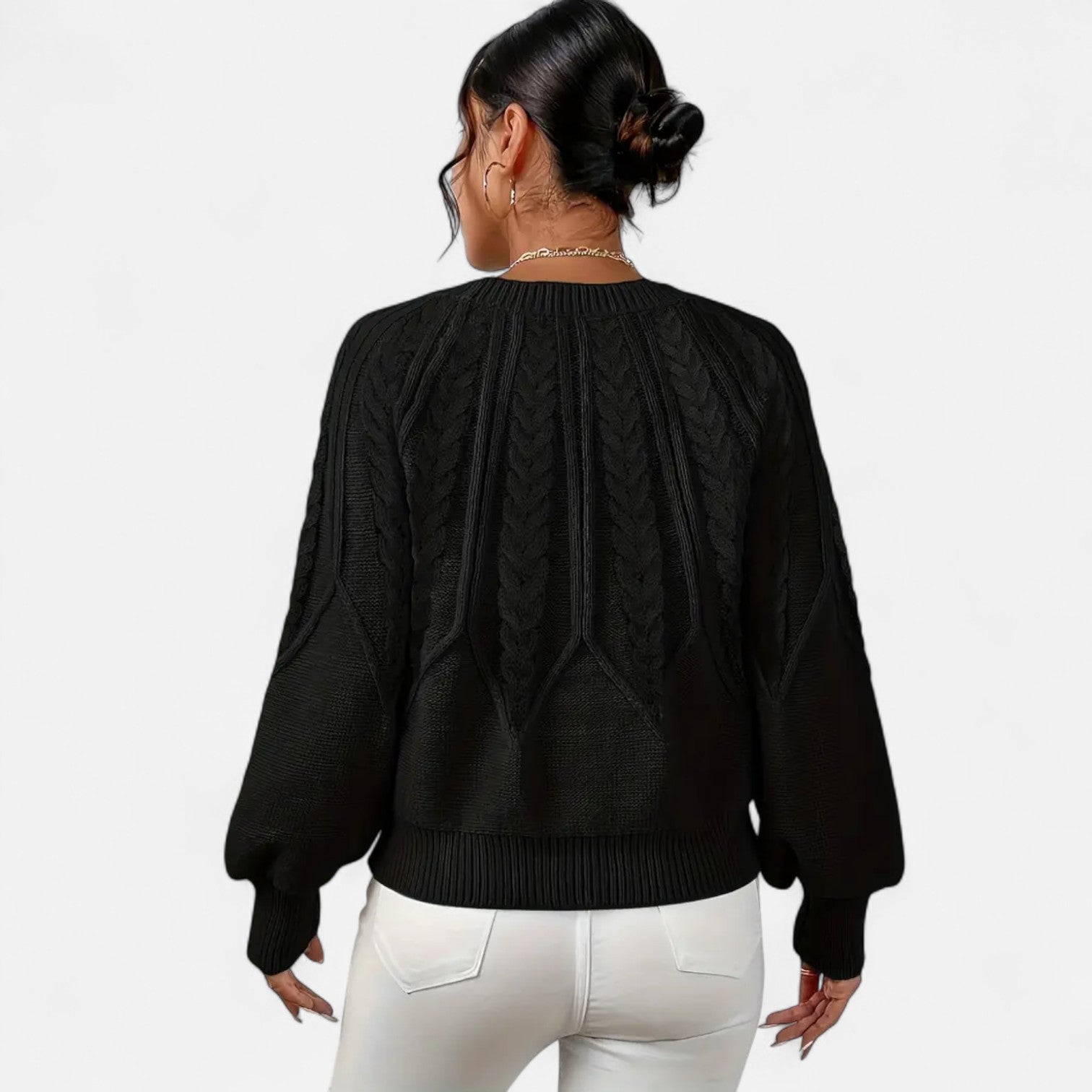 Eliaro Moda | Jersey Clásico de Manga Larga Mujer