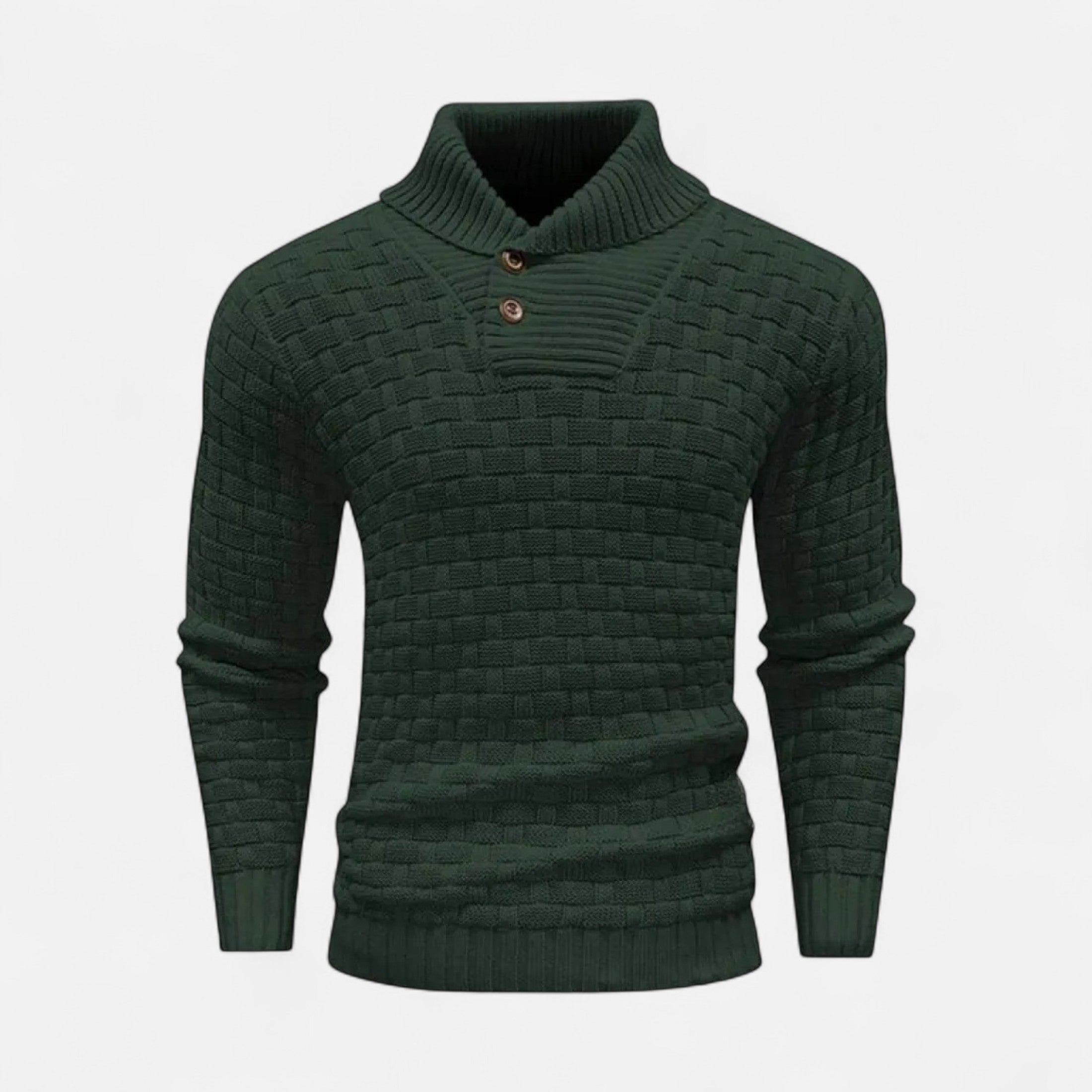 Eliaro Moda | Jersey Hombre Invierno Cuello Alto Térmico