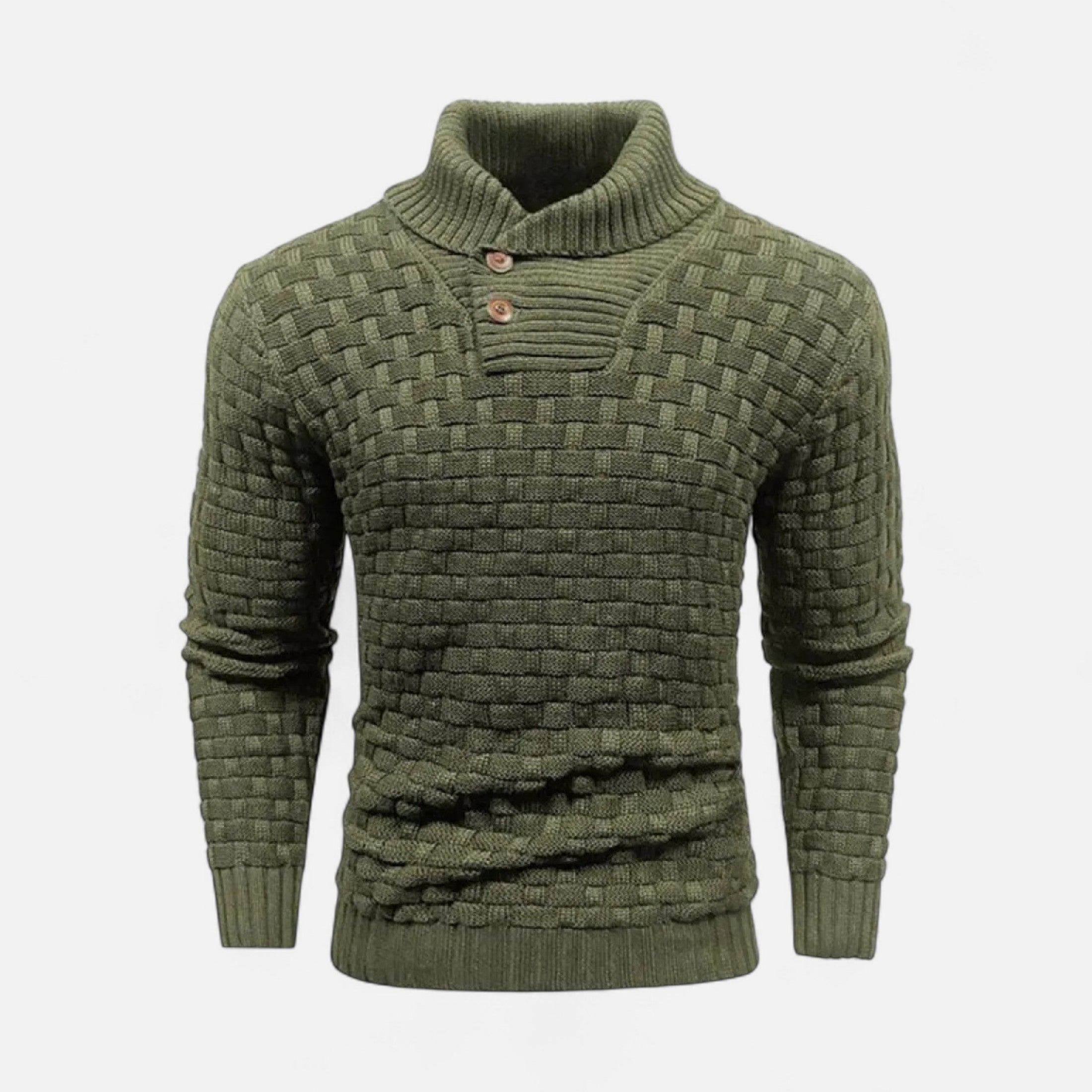 Eliaro Moda | Jersey Hombre Invierno Cuello Alto Térmico