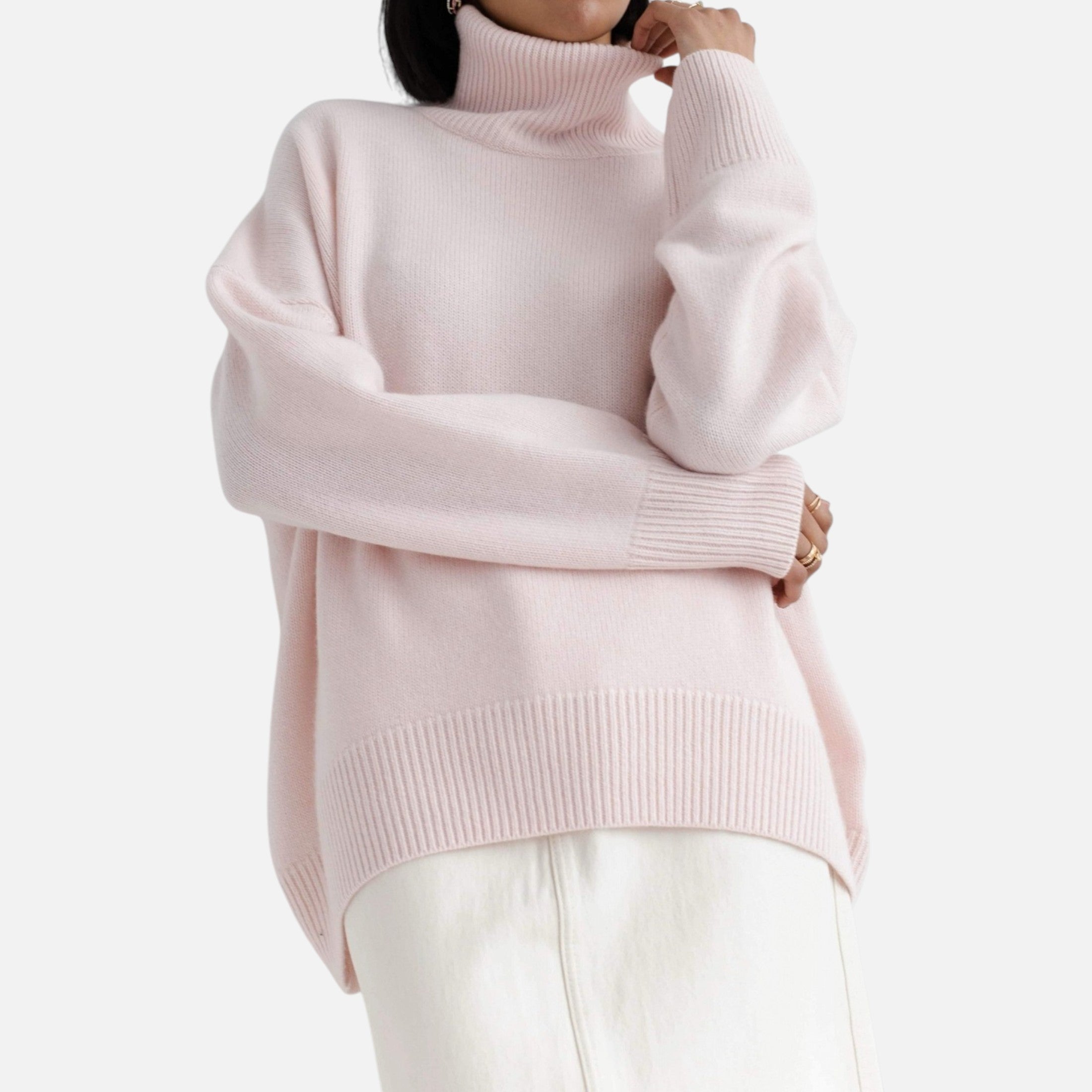 Eliaro Moda | Jersey Mujer Invierno Cuello Alto Suelto