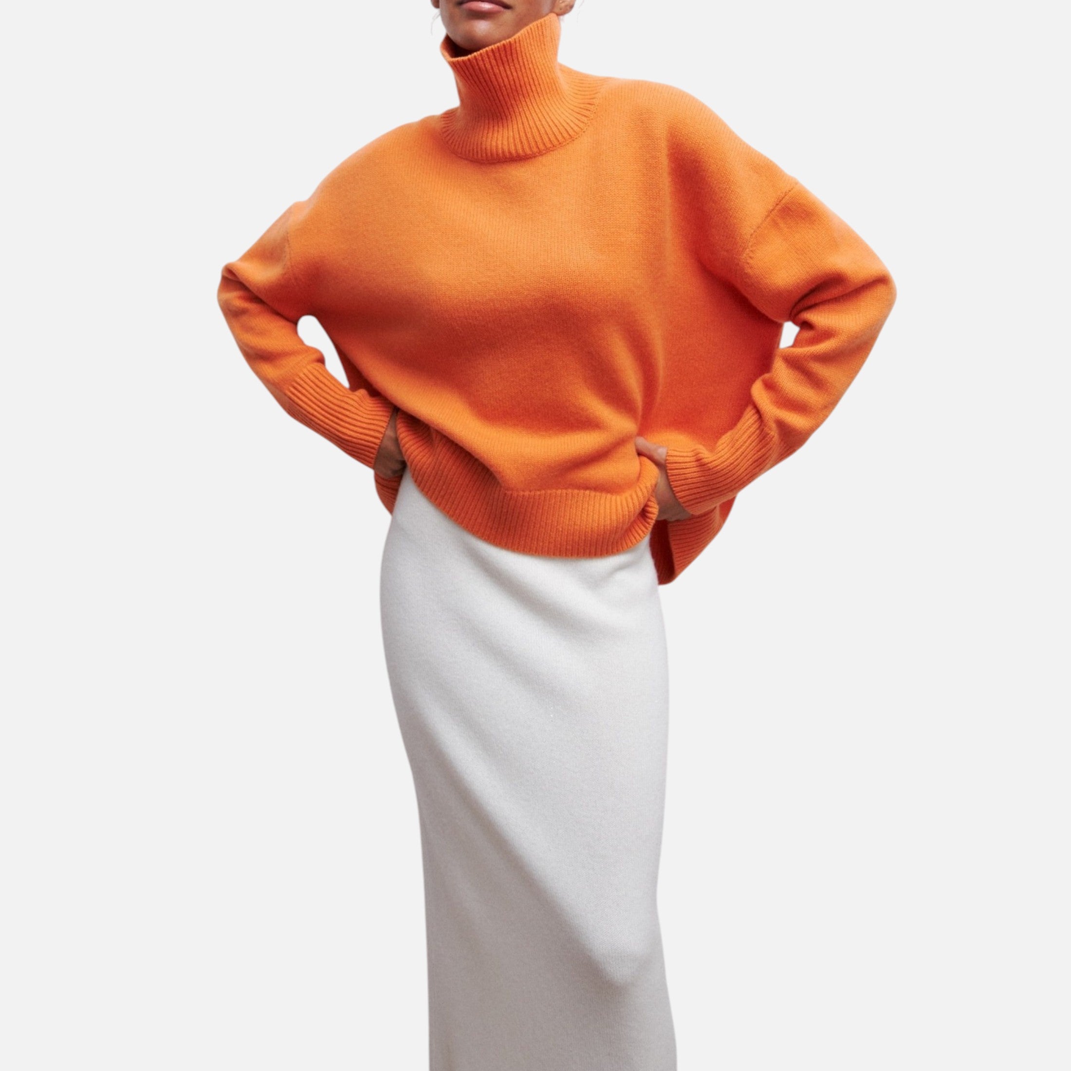 Eliaro Moda | Jersey Mujer Invierno Cuello Alto Suelto