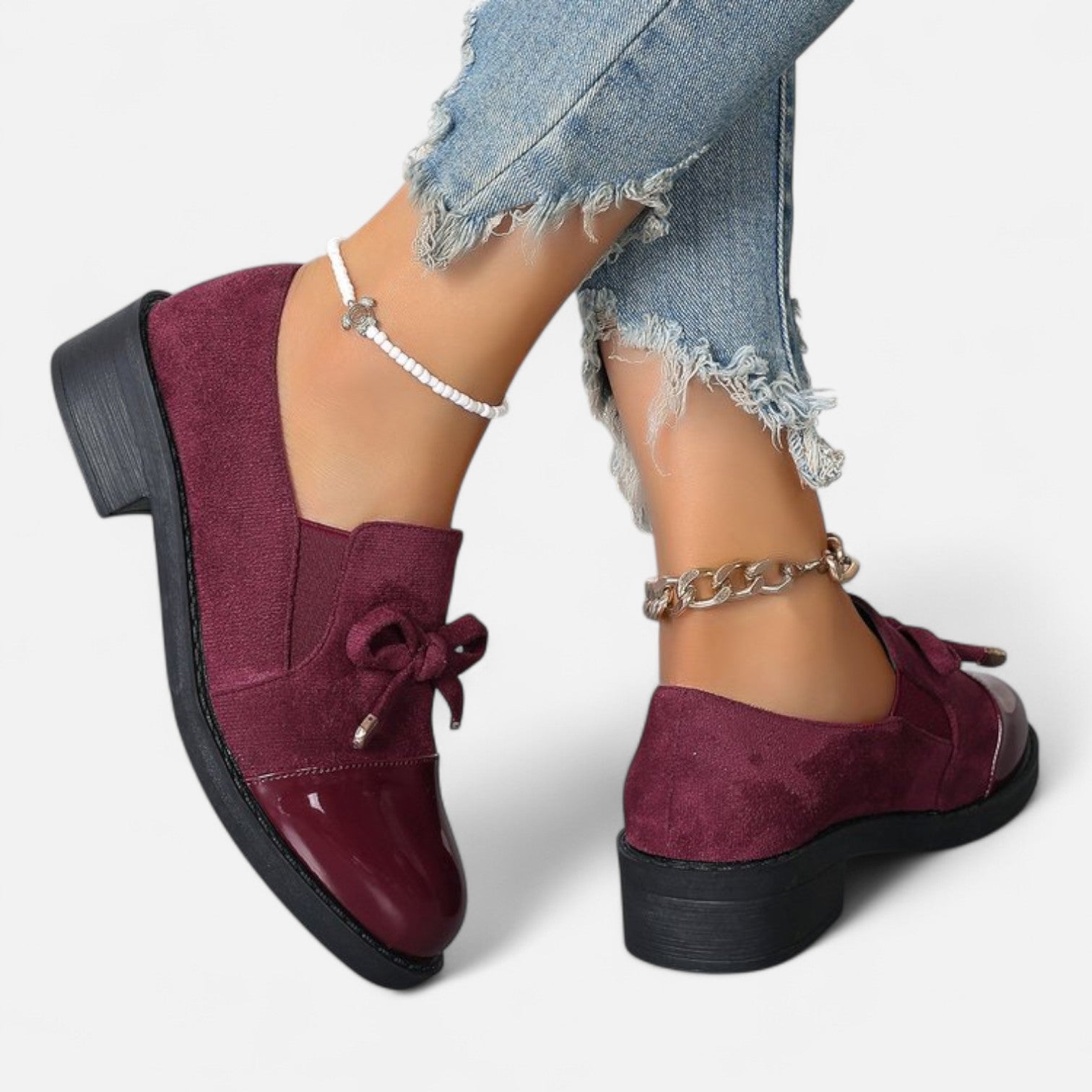 Eliaro Moda | Mocasines Retro Lazo Mujer