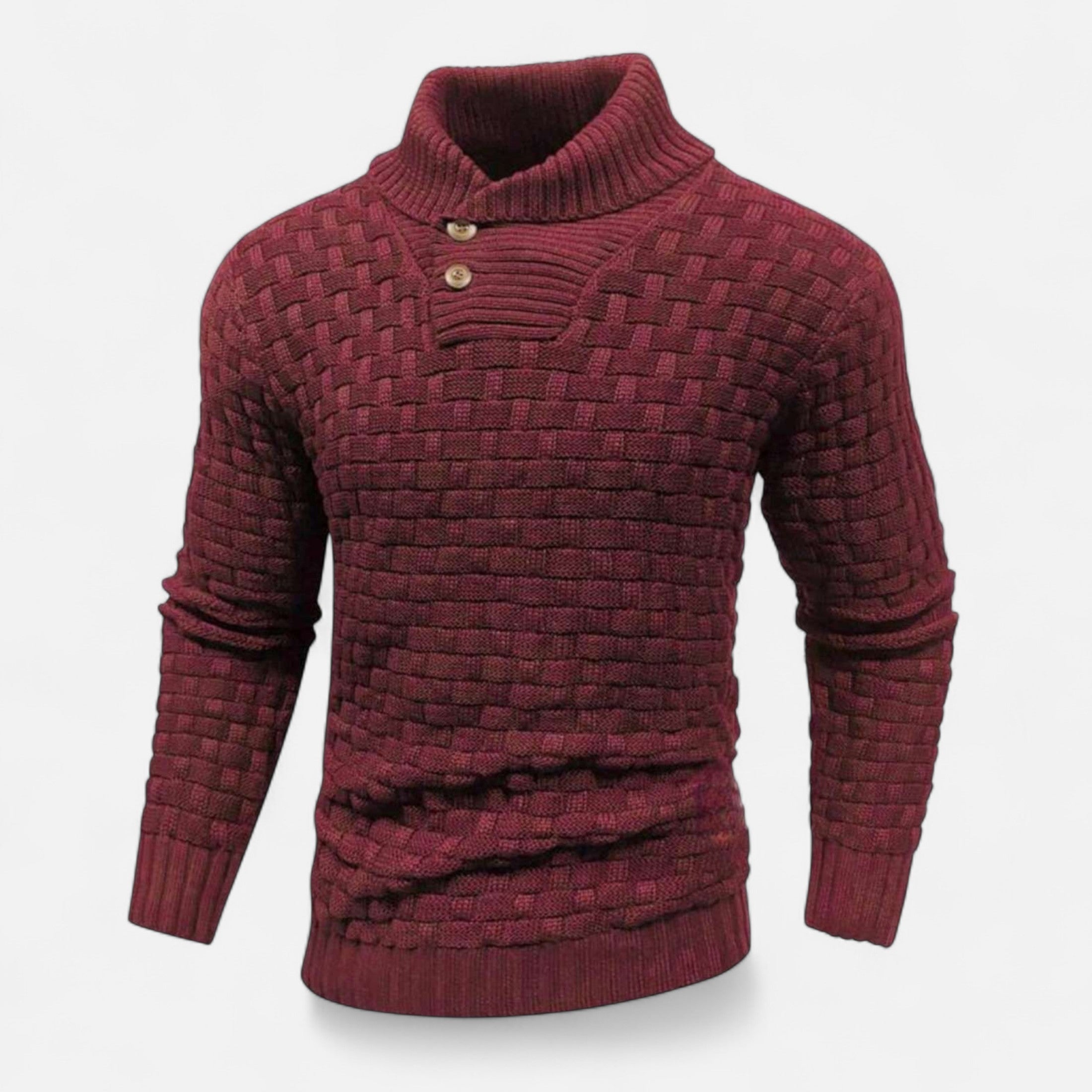 Eliaro Moda | Jersey Hombre Invierno Cuello Alto Térmico