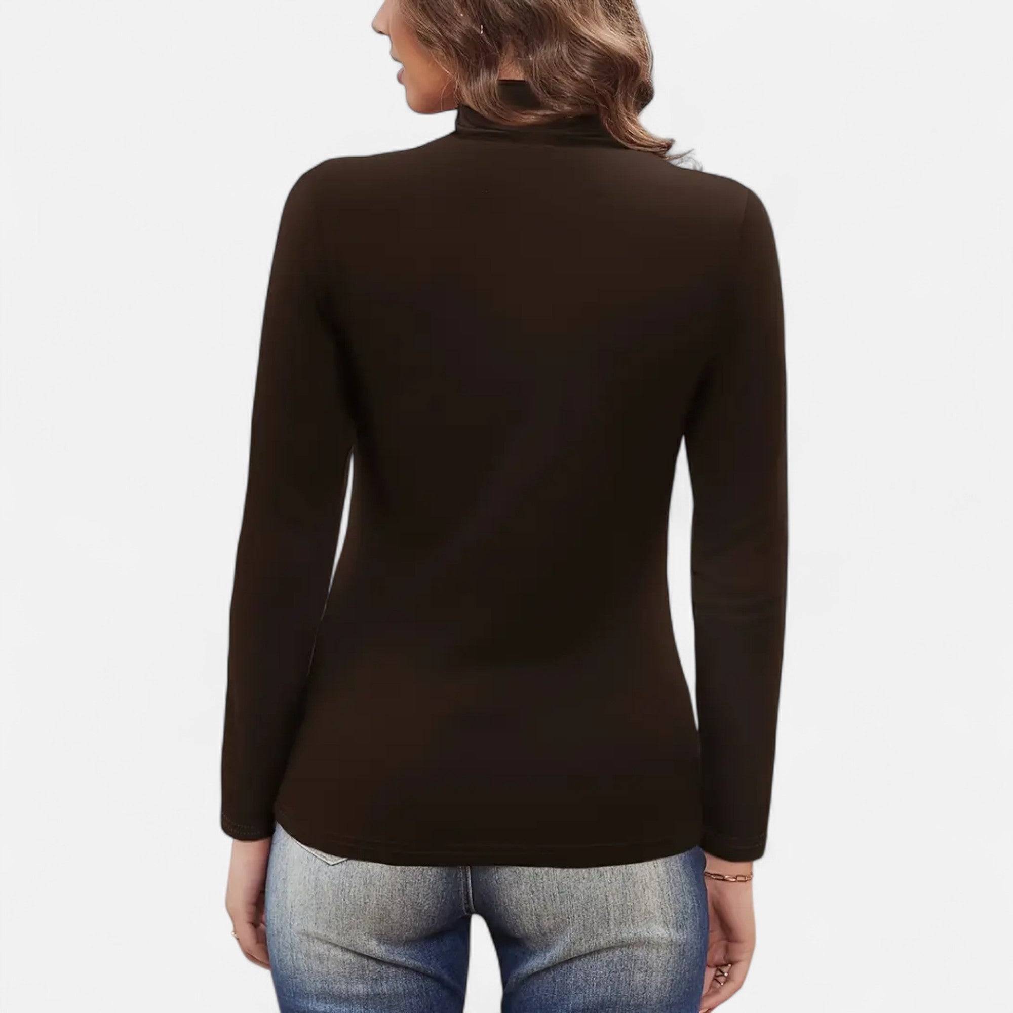 Eliaro Moda | Blusa Mujer Cuello Alto con Detalle Fruncido
