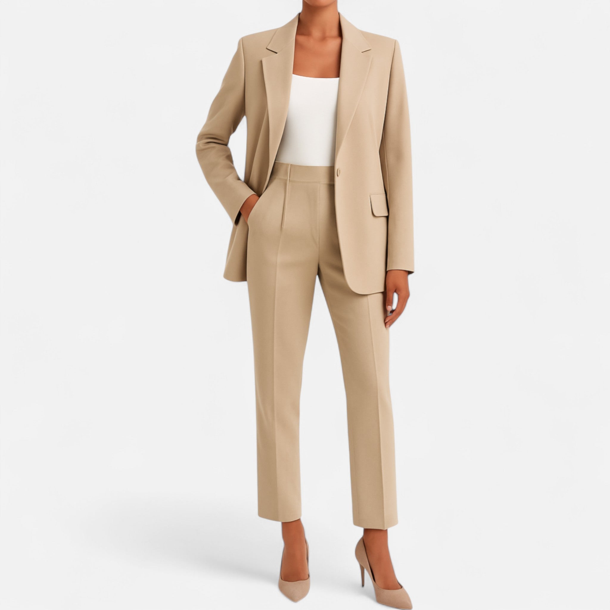 Eliaro Moda | Conjunto Mujer Sastre Elegante con Blazer y Pantalón