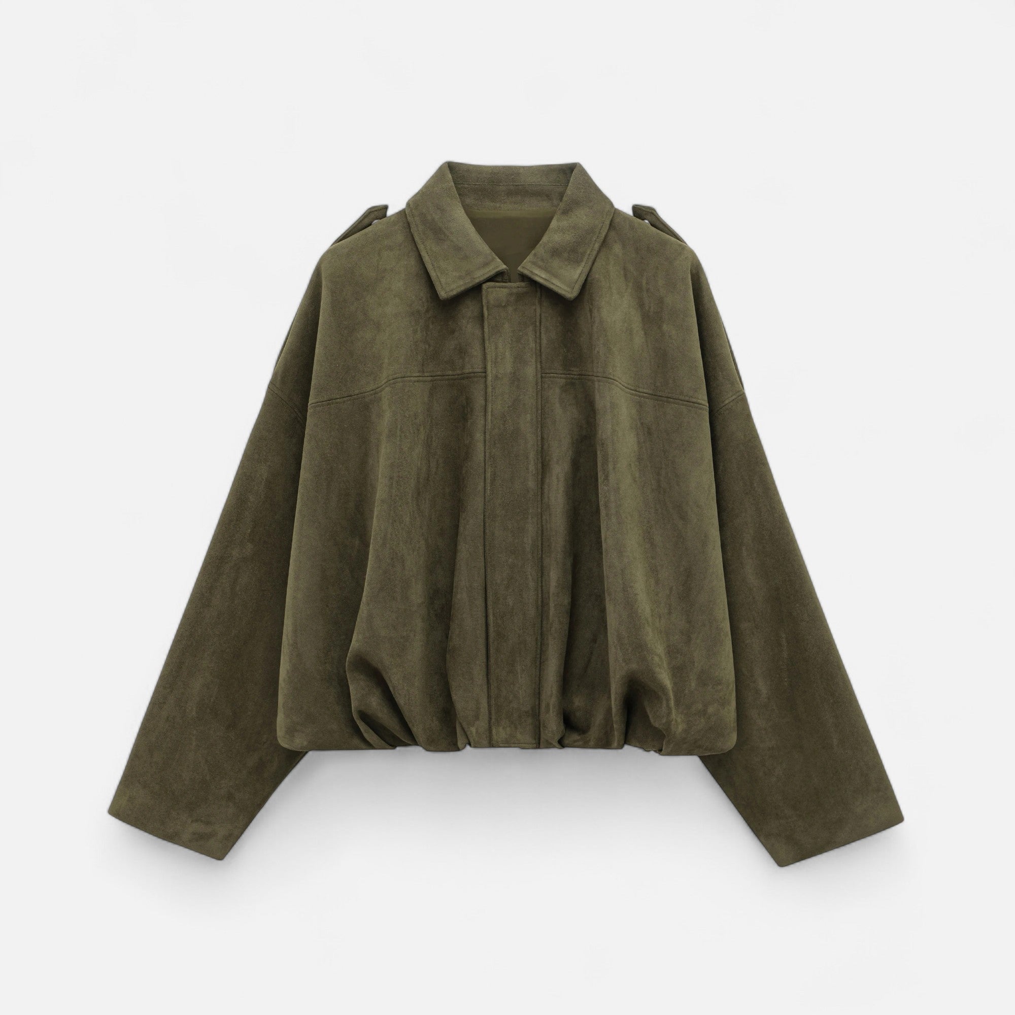 Eliaro Moda | Chaqueta de Gamuza Clásica Mujer con Solapa