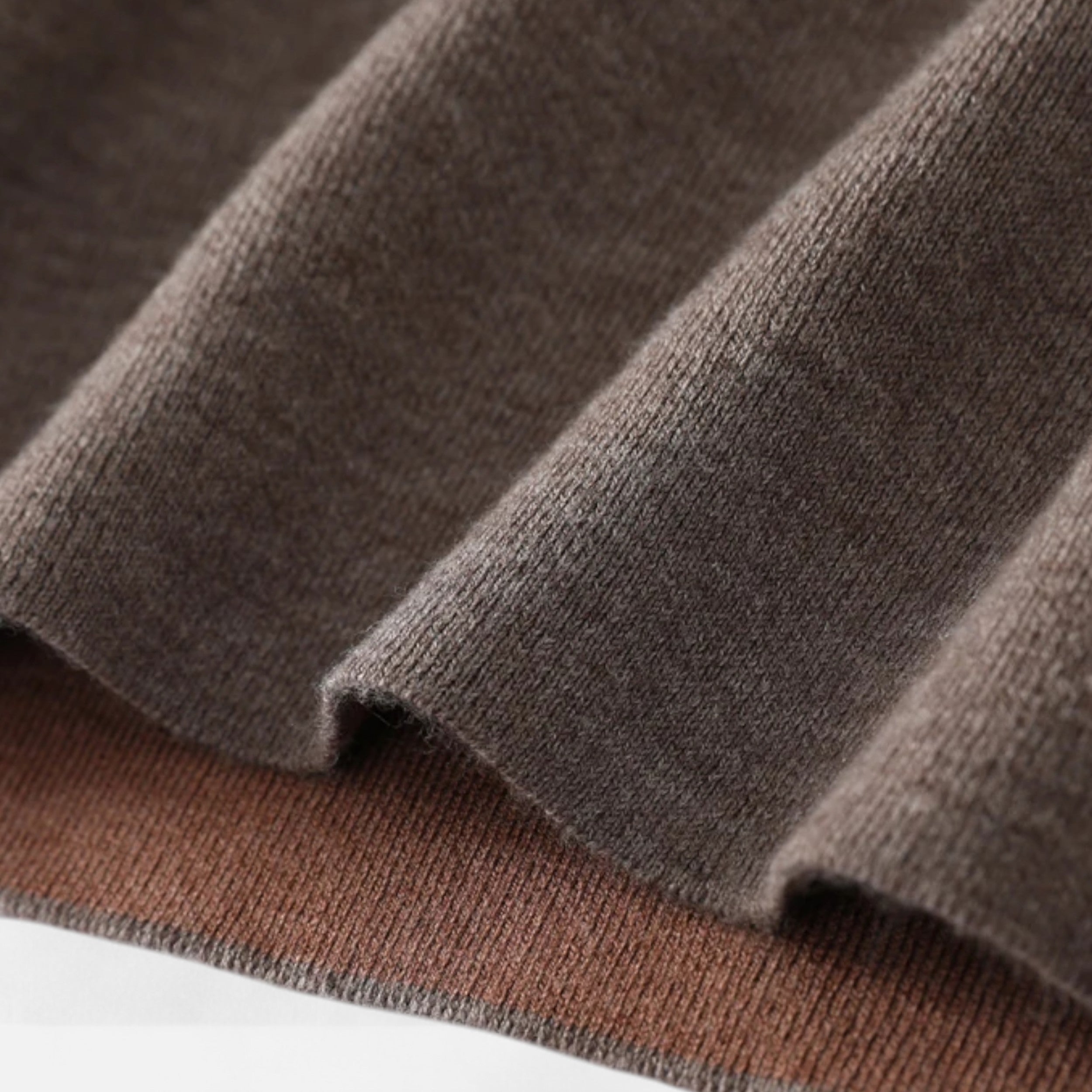 Eliaro Moda | Suéter Hombre Lana Merino Media Cremallera Cuello Semi Alto