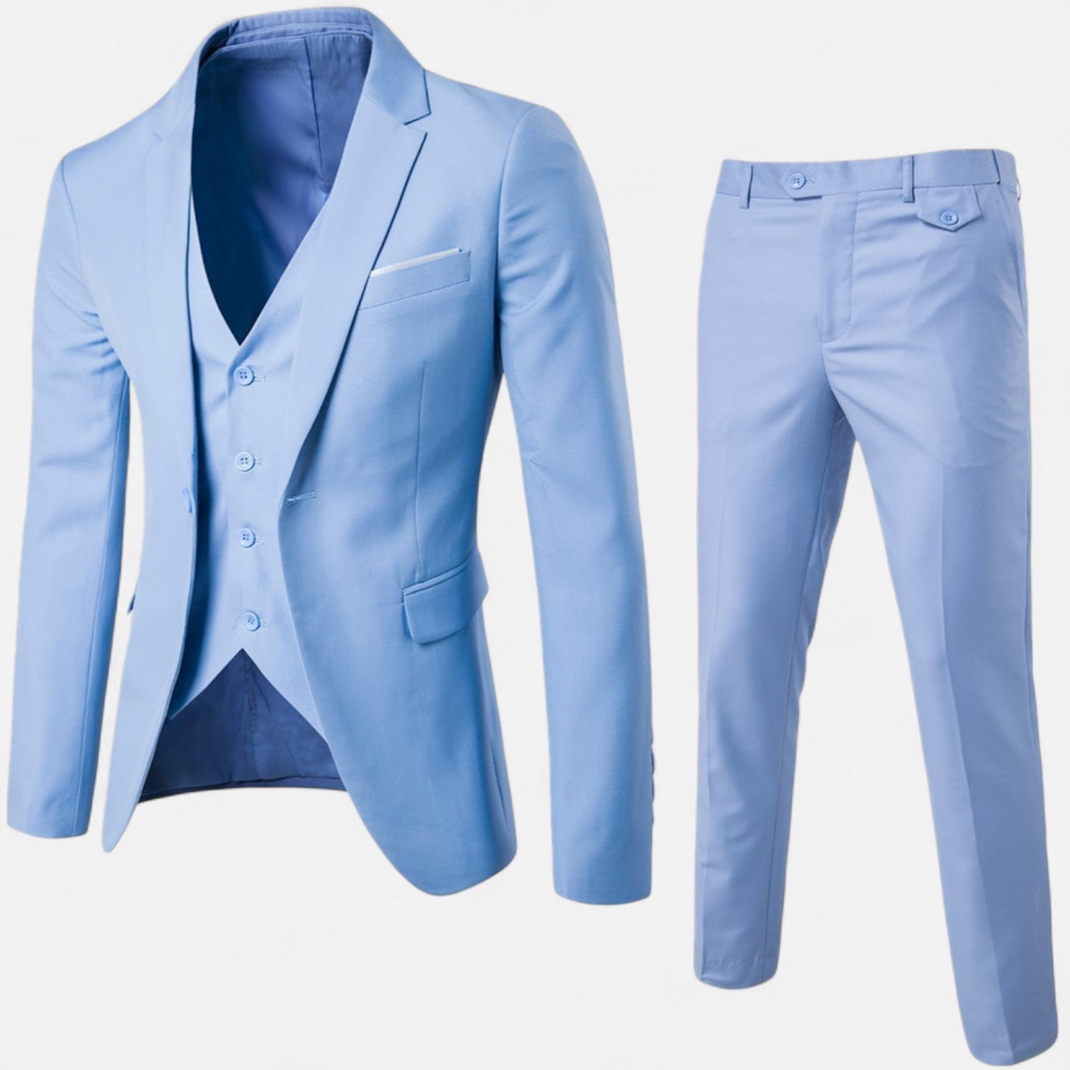 Eliaro Moda | Traje Casual para Hombre en Mezcla de Algodón – Comodidad Ejecutiva con Estilo Moderno