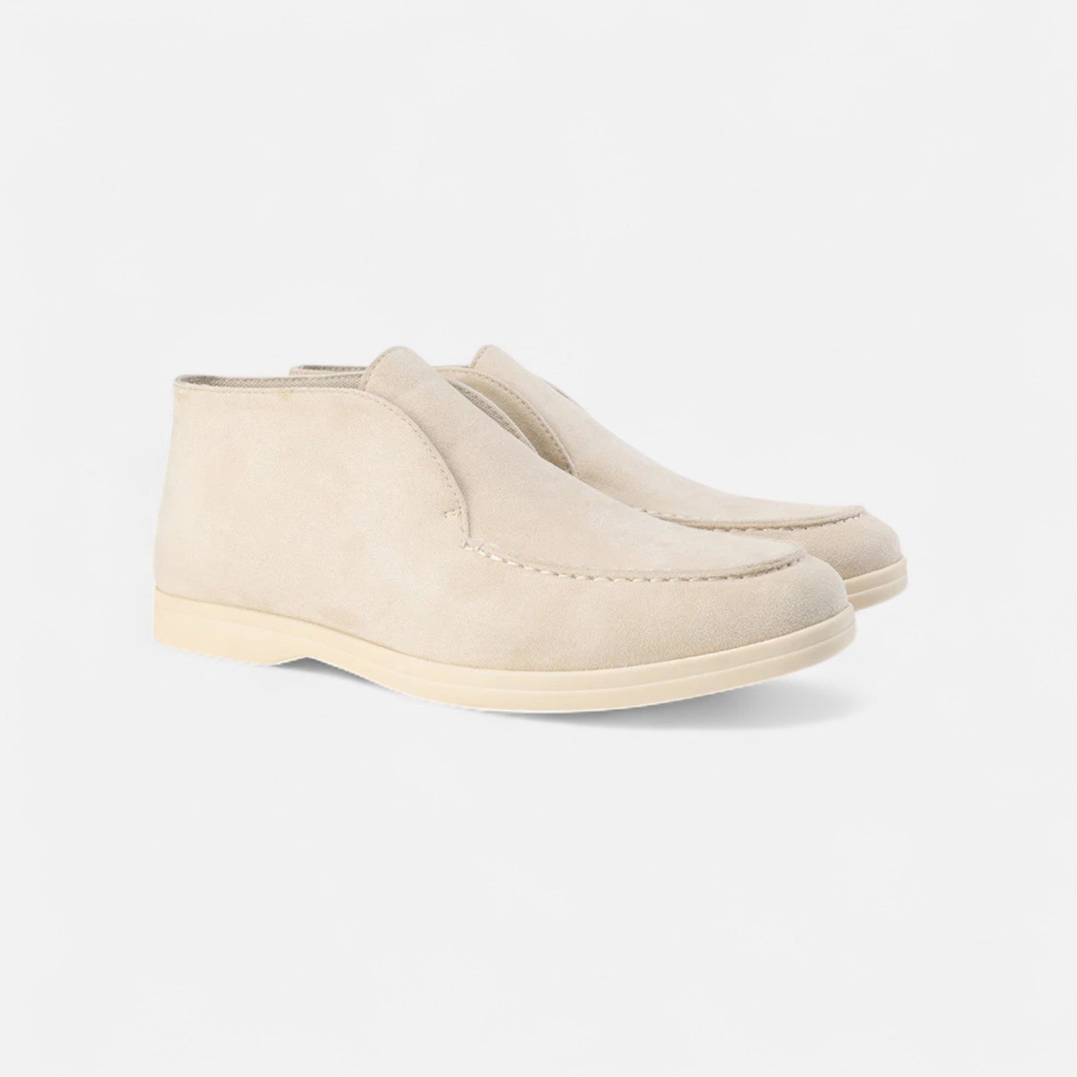 Eliaro Moda | Mocasines Altos de Ante para Hombre – Elegancia Elevada, Comodidad Sofisticada