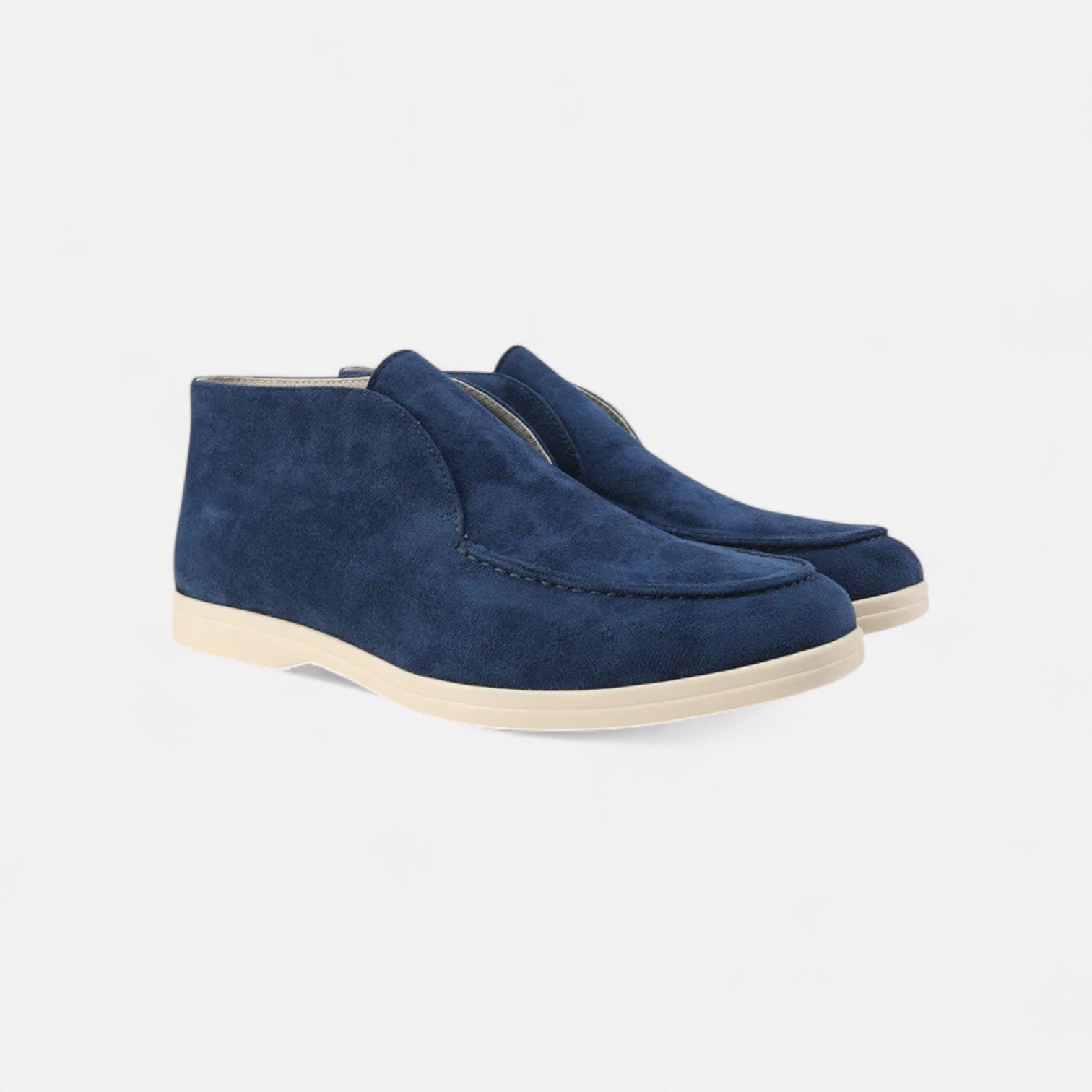 Eliaro Moda | Mocasines Altos de Ante para Hombre – Elegancia Elevada, Comodidad Sofisticada