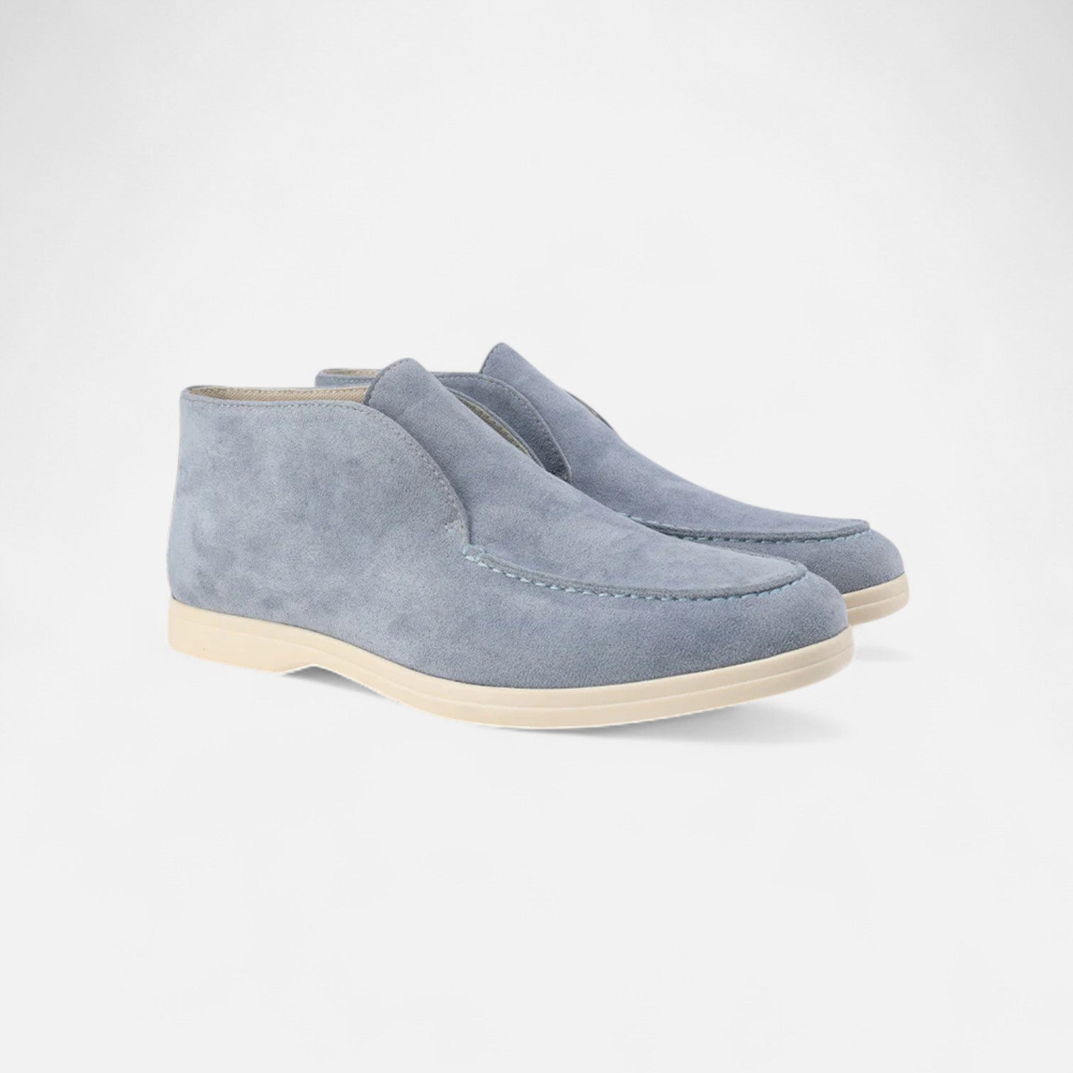 Eliaro Moda | Mocasines Altos de Ante para Hombre – Elegancia Elevada, Comodidad Sofisticada