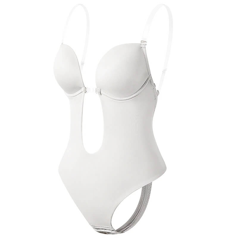 Body Moldeador Mujer Escote Profundo Ajustable