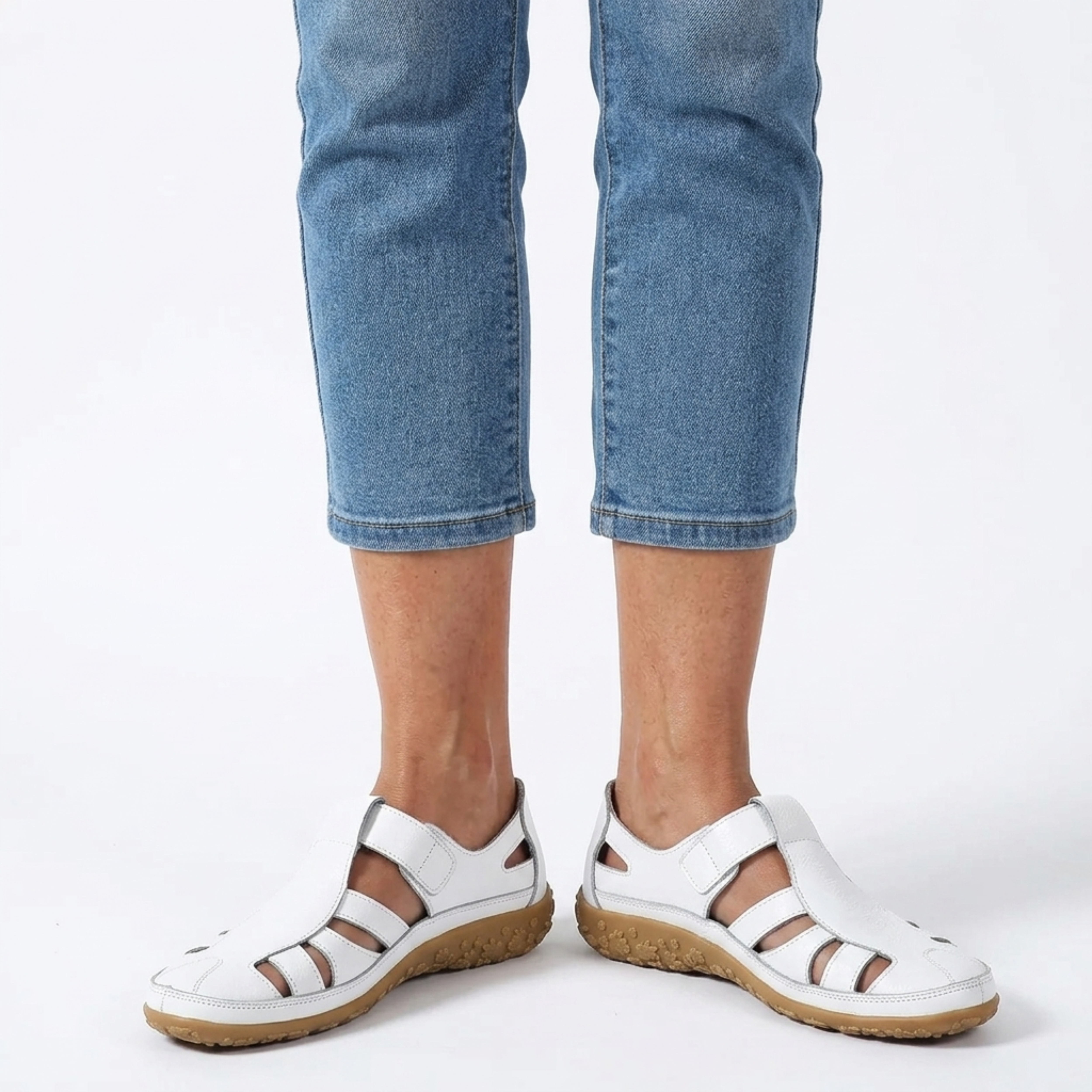 Sandales romaines femme — cuir avec semelle flexible pour un usage quotidien