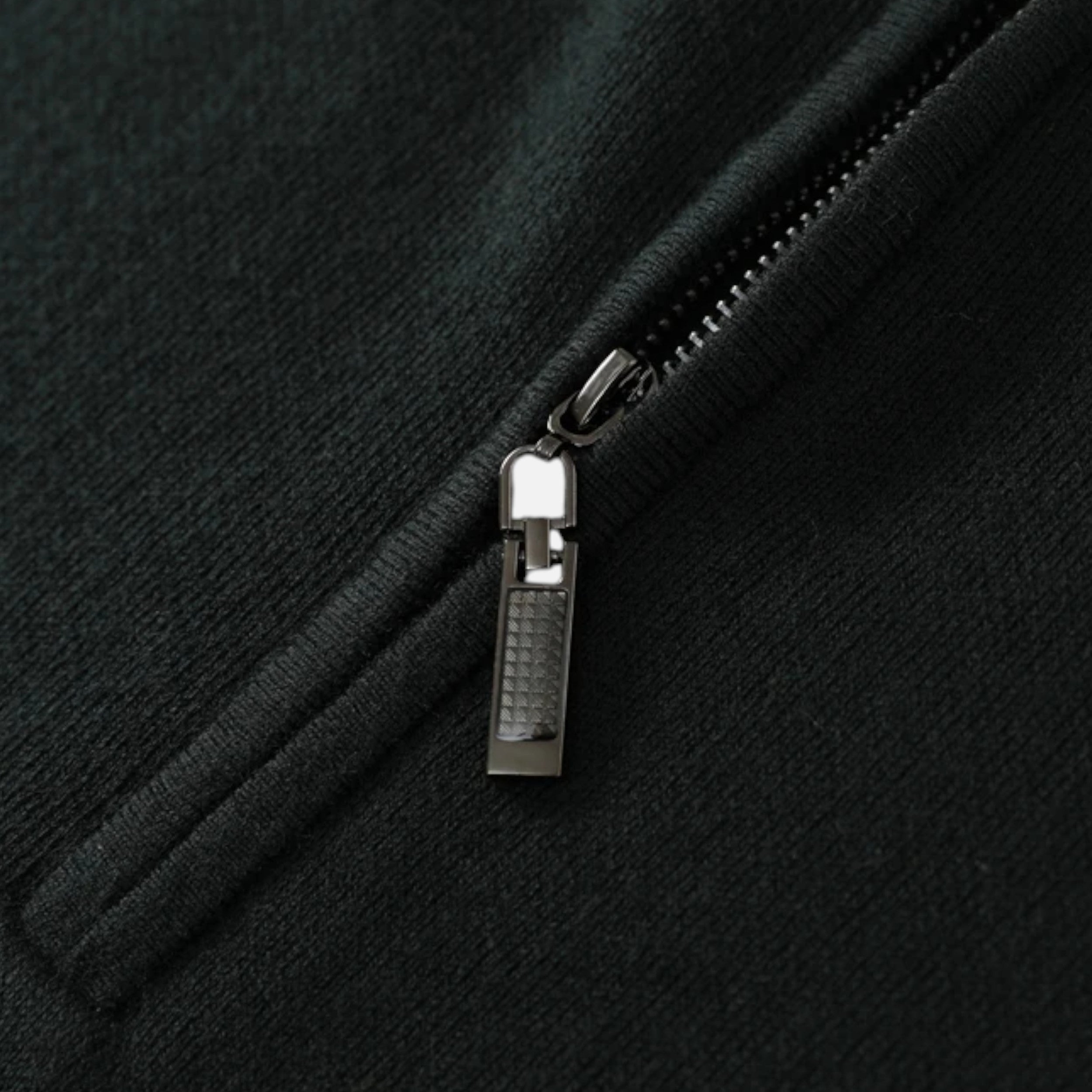 Eliaro Moda | Suéter Hombre Lana Merino Media Cremallera Cuello Semi Alto