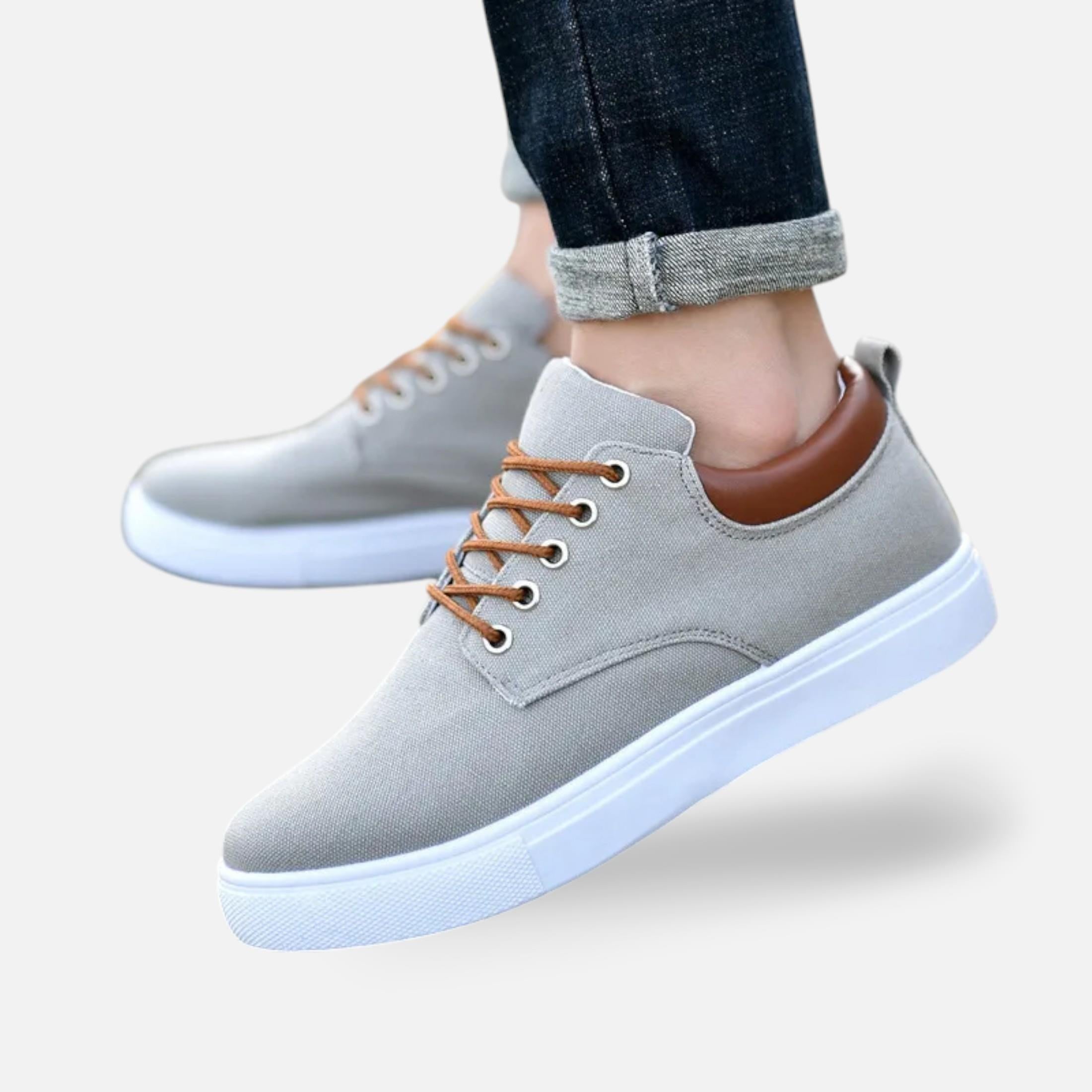Eliaro Moda | Zapatillas Hombre Invierno Lona con Suela Blanca