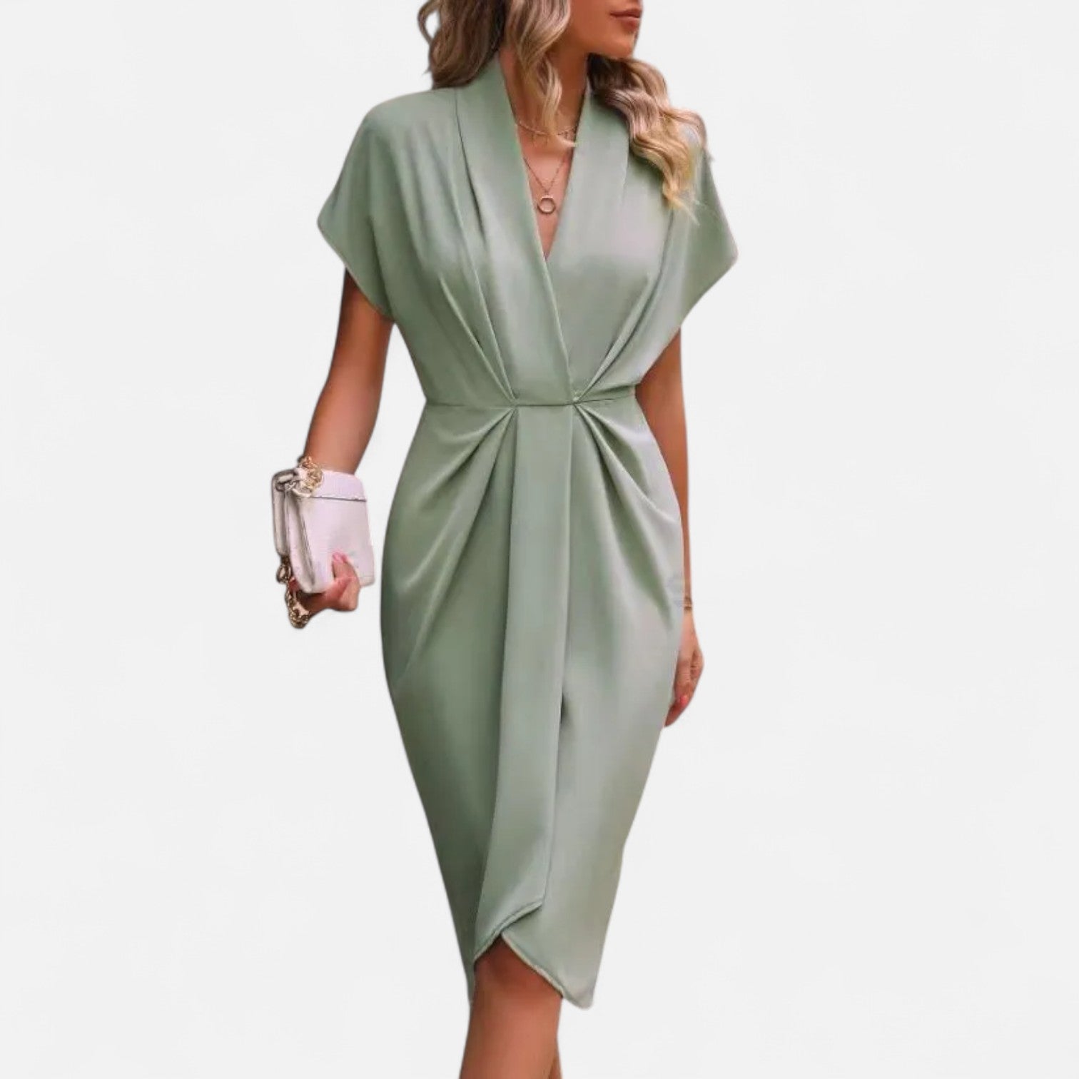Eliaro Moda | Vestido de Verano con Mangas Murciélago – Estilo Aireado, Elegancia Natural
