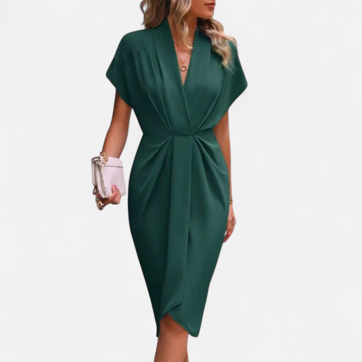 Eliaro Moda | Vestido de Verano con Mangas Murciélago – Estilo Aireado, Elegancia Natural