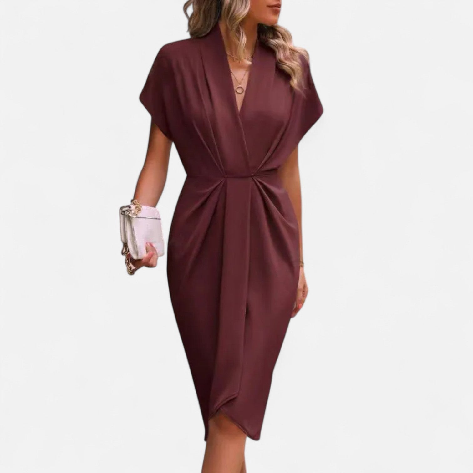 Eliaro Moda | Vestido de Verano con Mangas Murciélago – Estilo Aireado, Elegancia Natural
