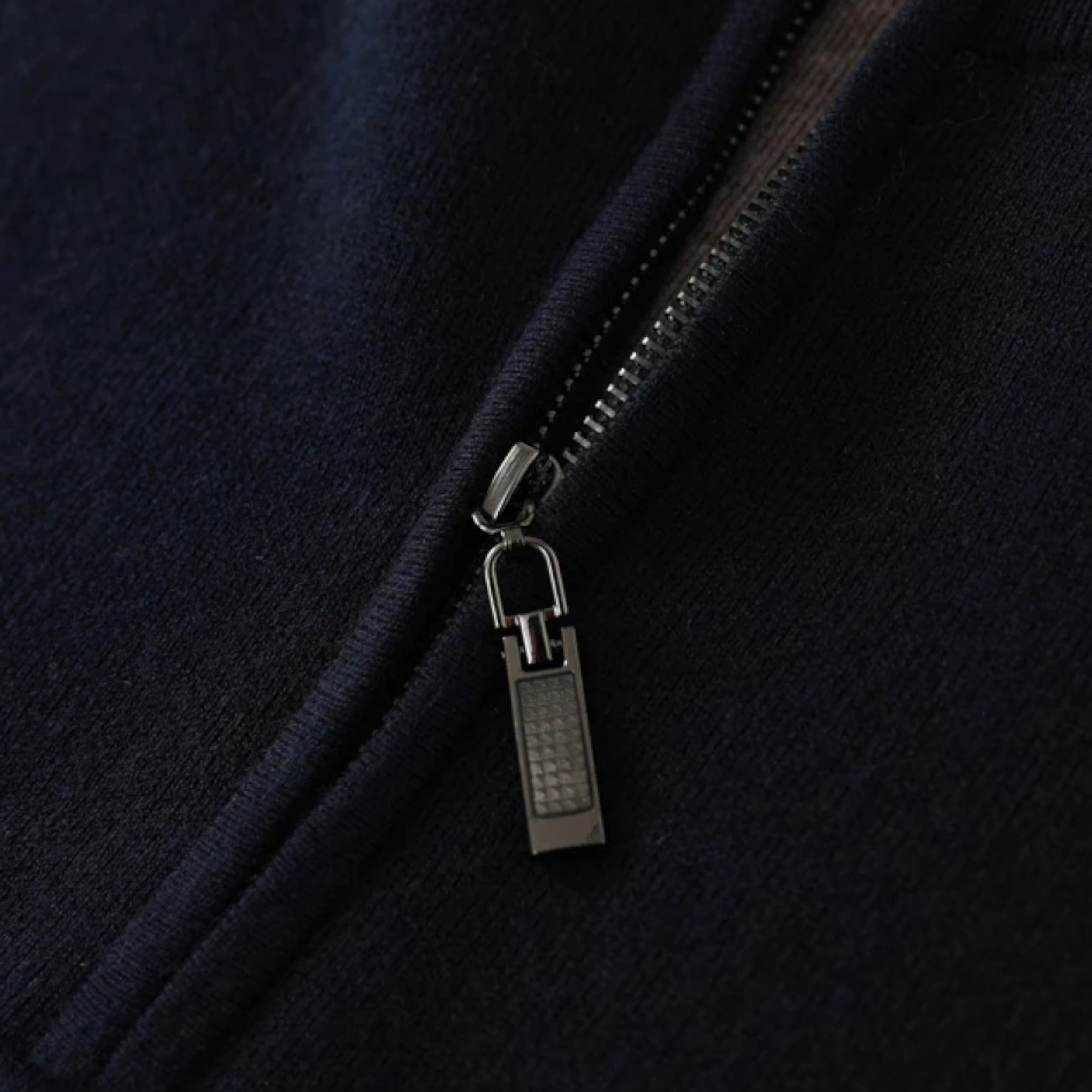 Eliaro Moda | Suéter Hombre Lana Merino Media Cremallera Cuello Semi Alto