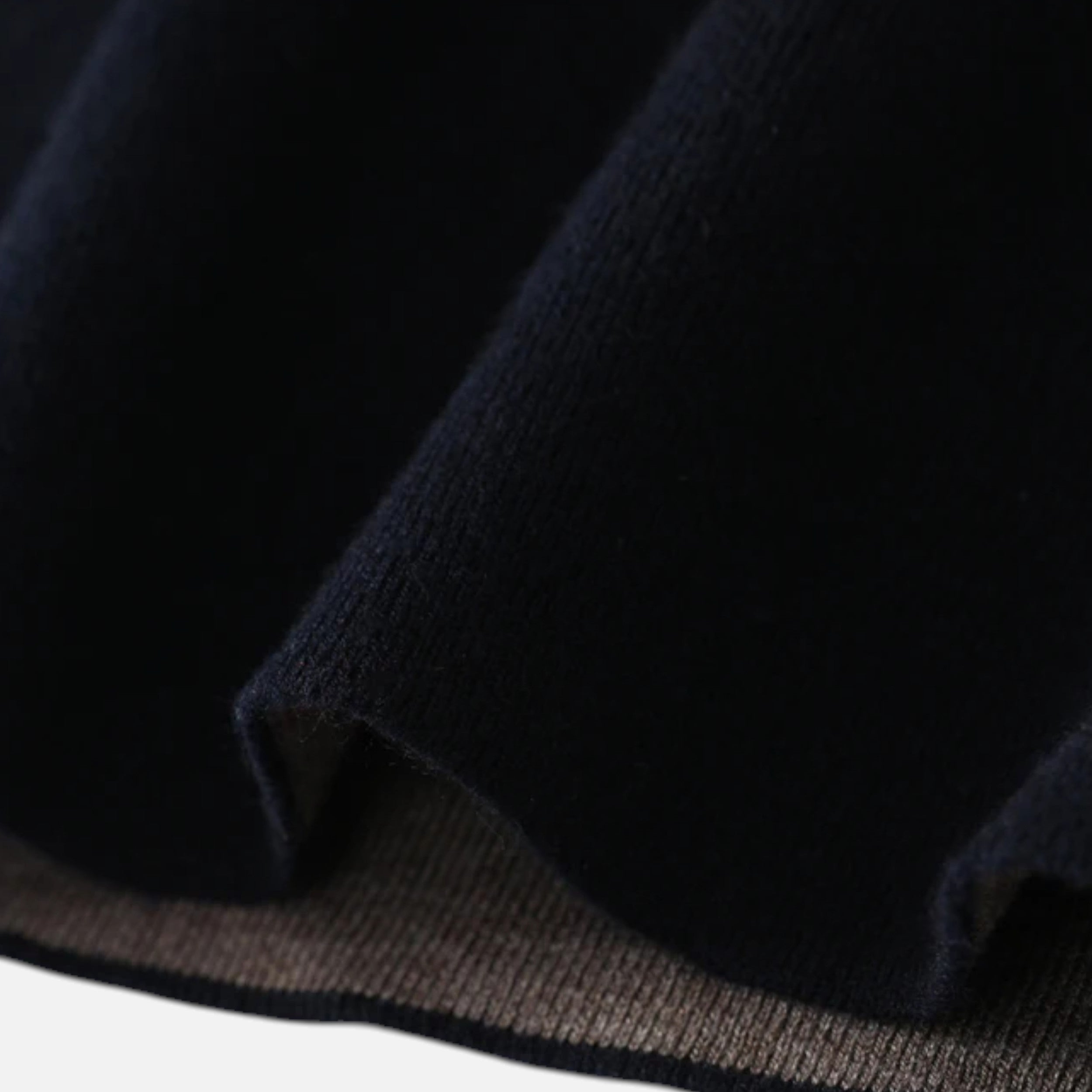 Eliaro Moda | Suéter Hombre Lana Merino Media Cremallera Cuello Semi Alto