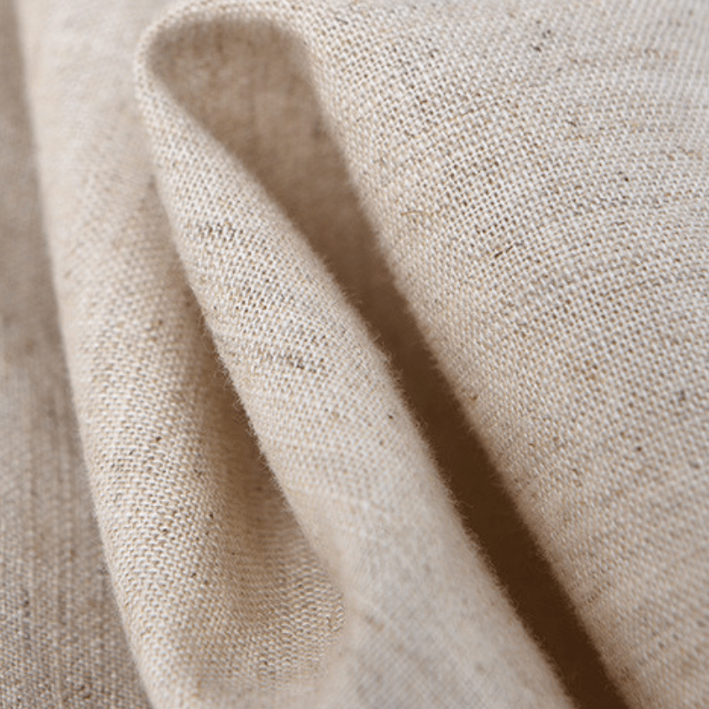 Cămașă din Bumbac și In pentru Bărbați cu Mâneci Lungi, Guler cu Rever și Nasturi