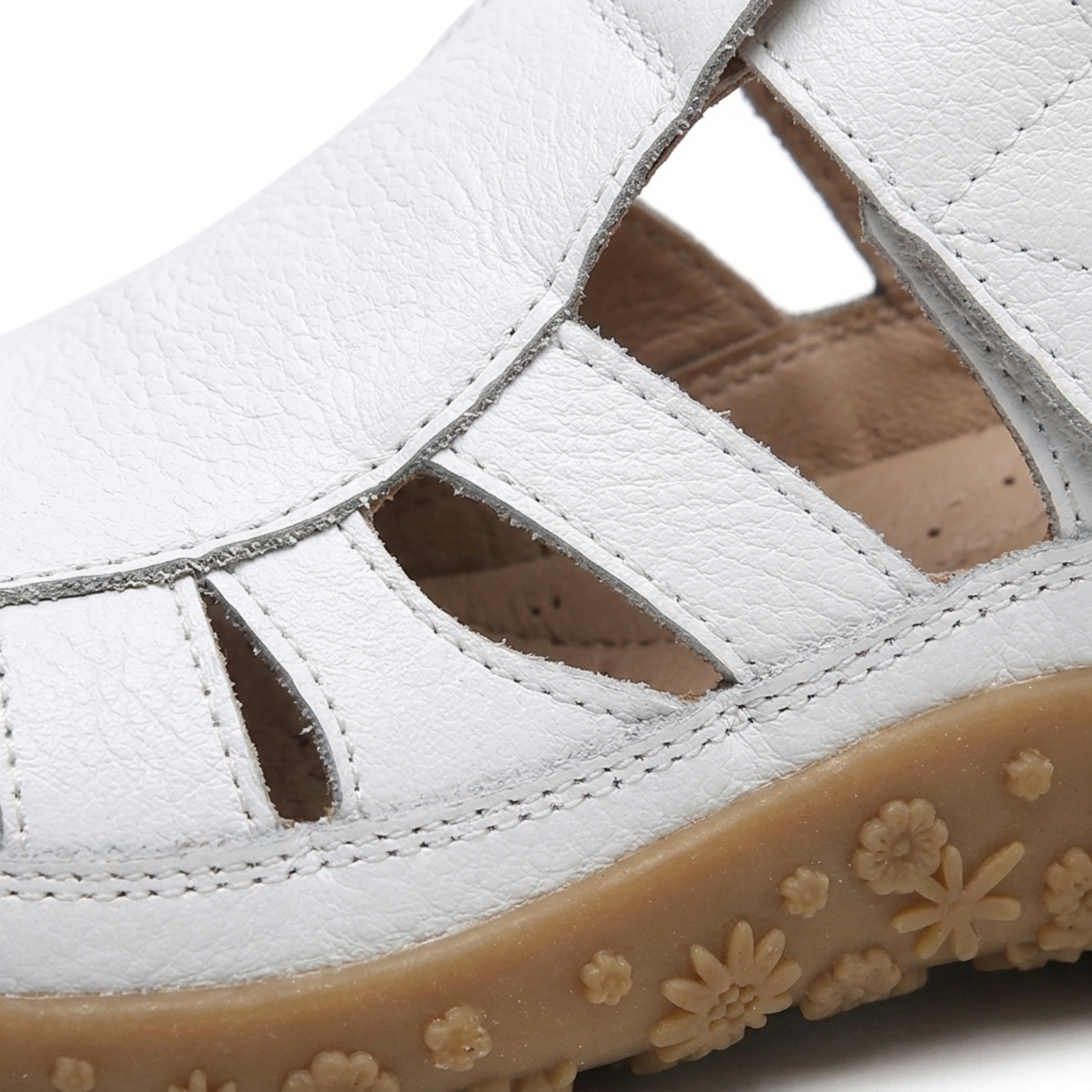 Sandales romaines femme — cuir avec semelle flexible pour un usage quotidien